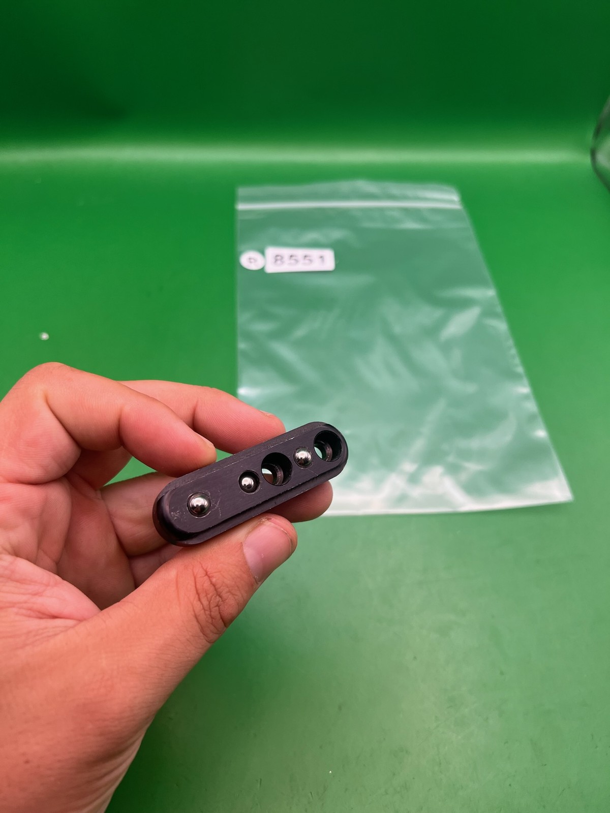 On Off ASA Rail System Black