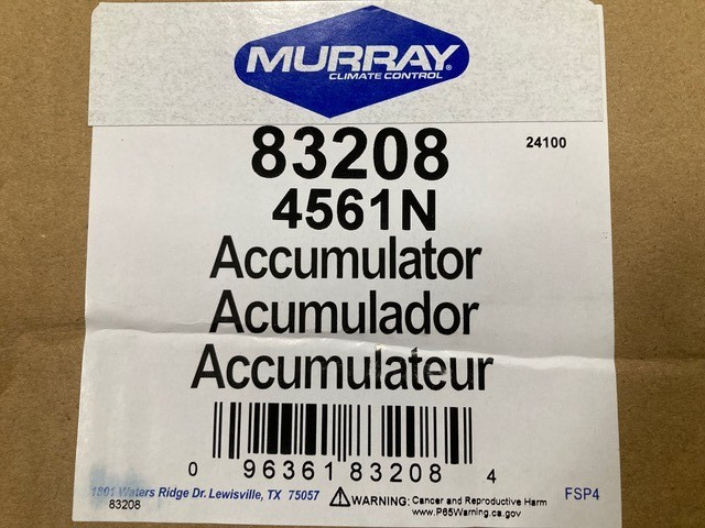 Murray Climate Control A/C Accumulator, High Quality Replacement, 83208