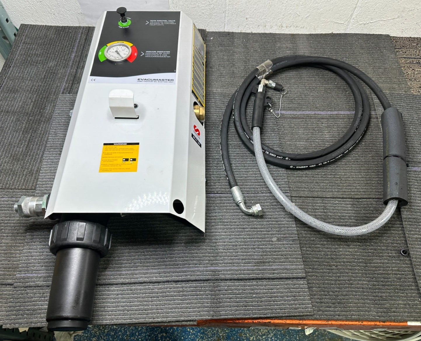 Samson Evacumaster Wall Mounted Oil Disposal Unit