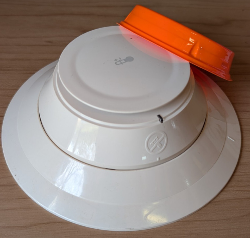 TESTED H365HT-IV Firelite Honeywell Addressable Heat Detector High Temp. IVORY