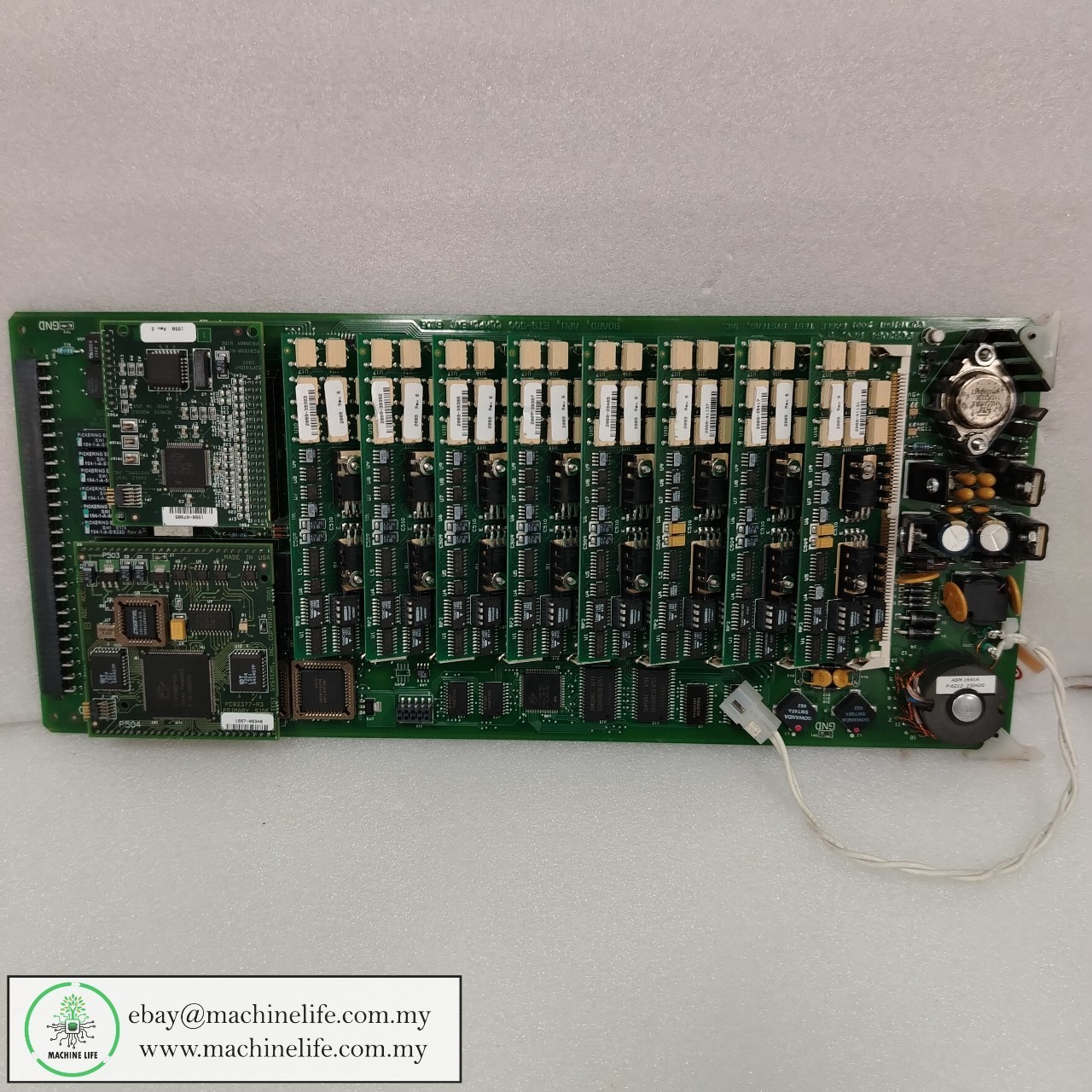 Eagle Test ASM2186 + 2089 + 1558 PCB2084 Board Used In Eagle Test ETS-600D