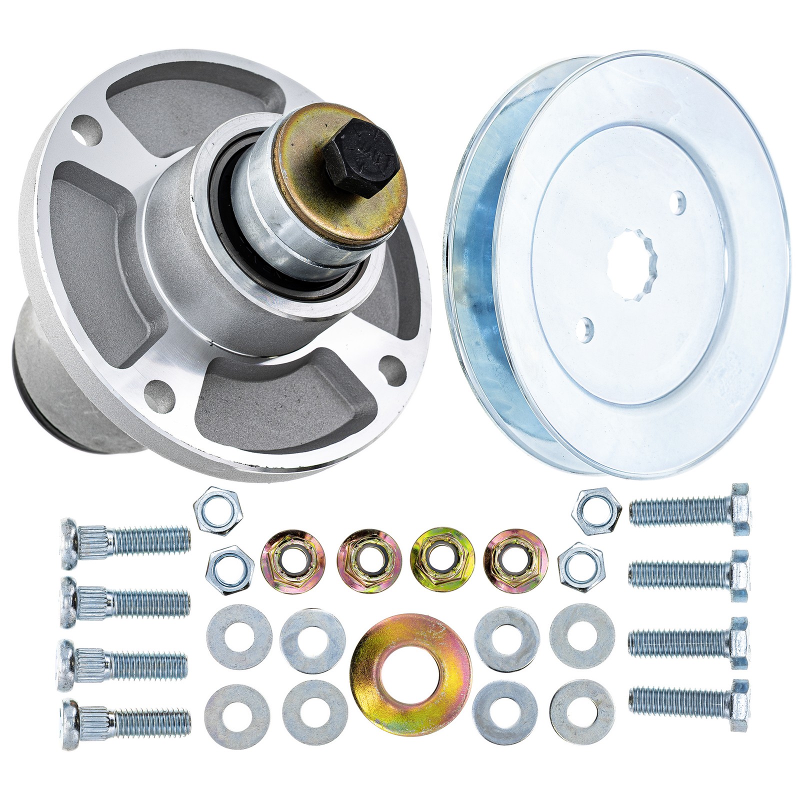 8TEN Spindle Kit for Hustler Raptor SD SDX X XD Flip-Up 54-Inch 607418 604664