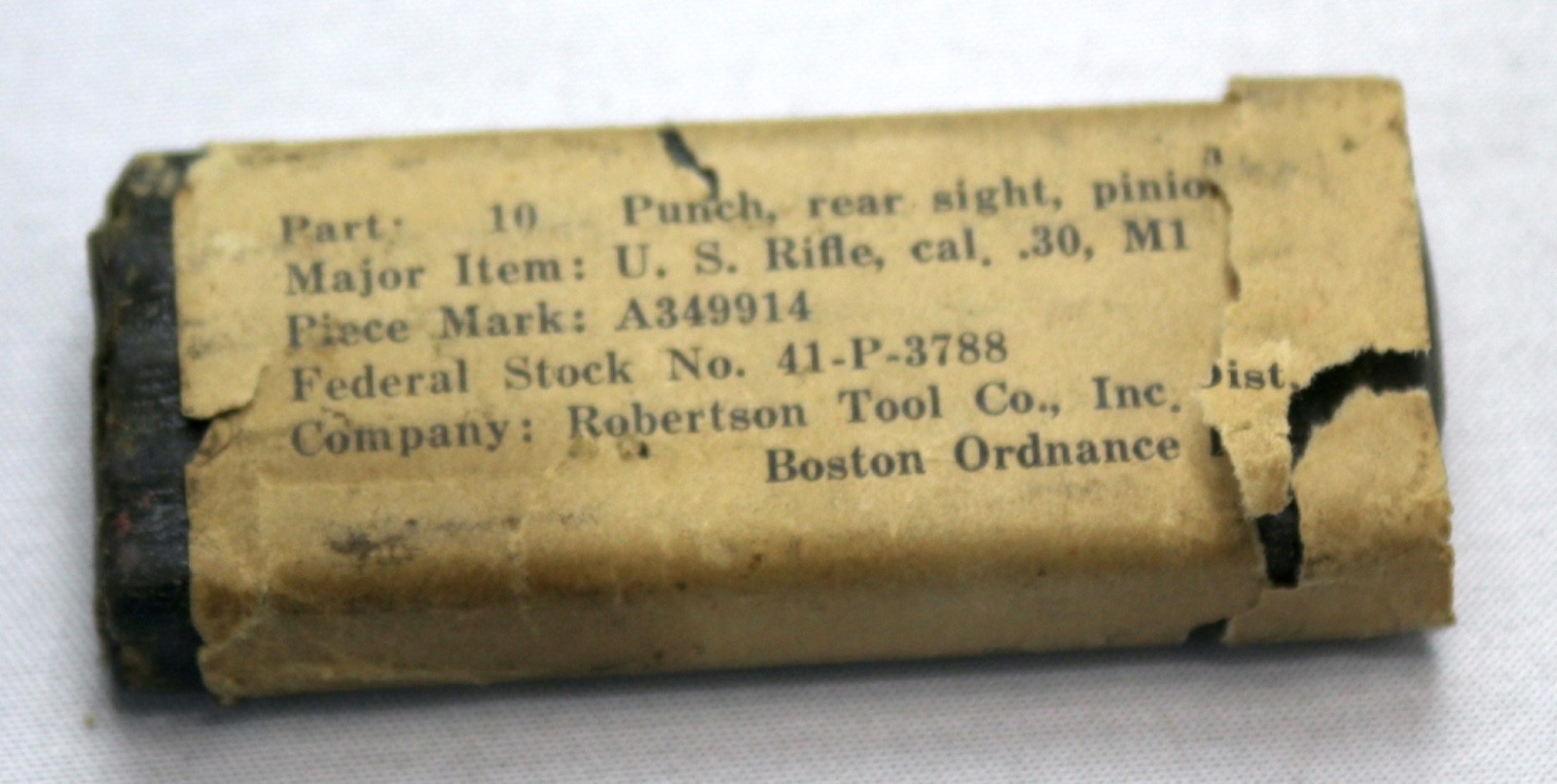 Original M1 Garand Pinion Punches Lot of 10 in Pack
