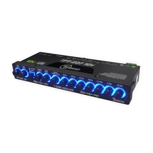 7 band equalizer TPT-EQ7 10V High Voltage Line Driver 6 Channel RCA Output