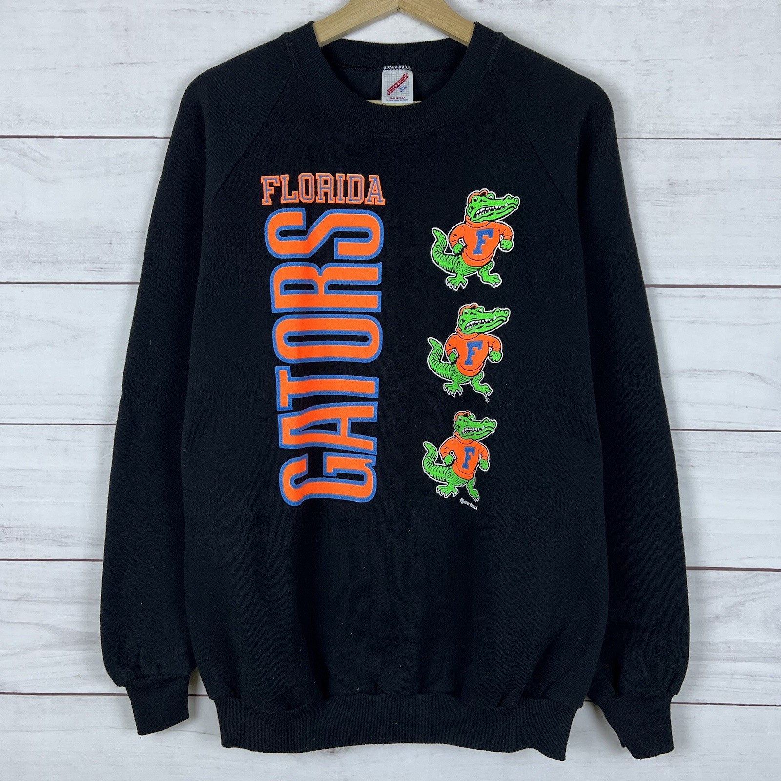 Vintage 1991 Florida Gators Football Crewneck Sweatshirt 90s JERZEES Adult XL