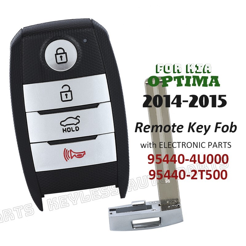 95440-4U000 95440-2T500 for Kia Optima 2014-2015 Keyless Remote Smart Key Fob