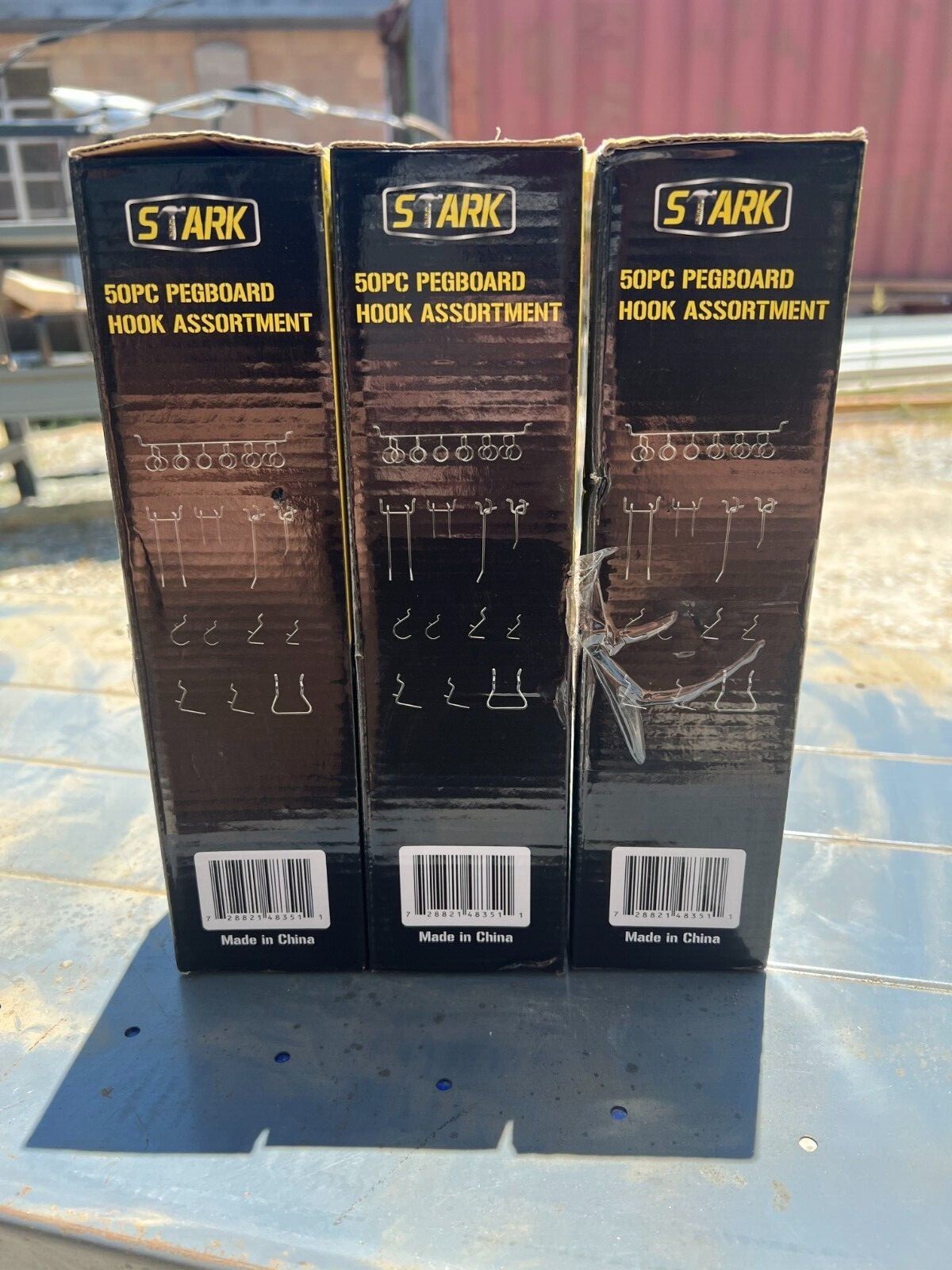150 PIECE PEGBOARD HOOK ASSORTMENT