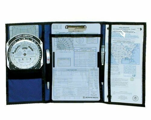 Jeppesen VFR Tri-fold Pilot Kneeboard with Clipboard - 10001306-000 (JS626003)