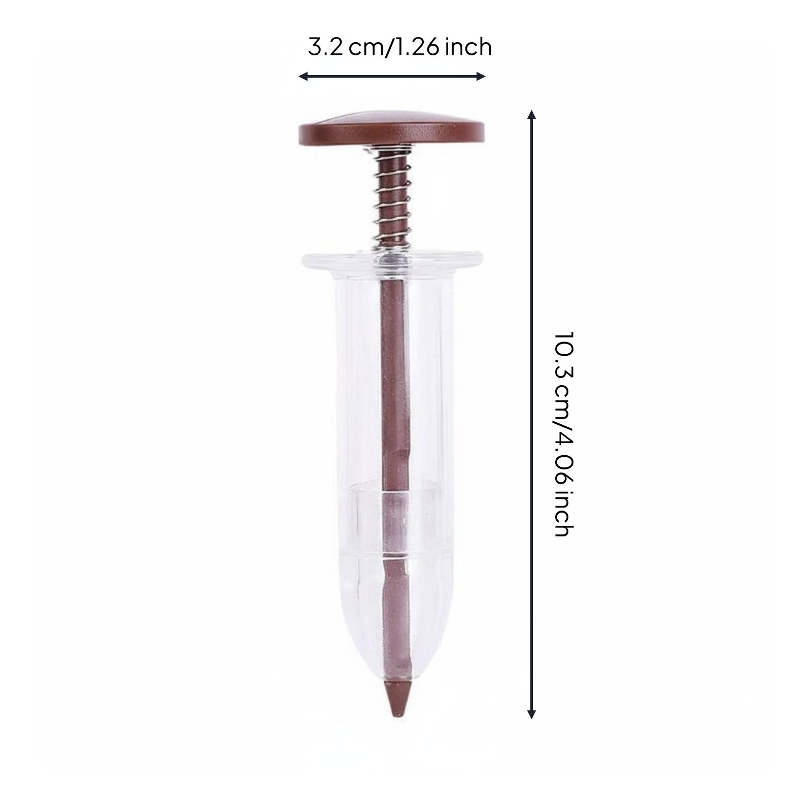 Handheld Sower Precise Sowing Handheld Dispenser Portable for Pots