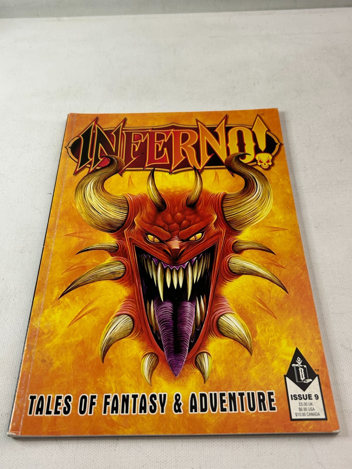 1998 Warhammer Inferno! Inferno Magazine Issue 9 Excellent Condition SC OOP