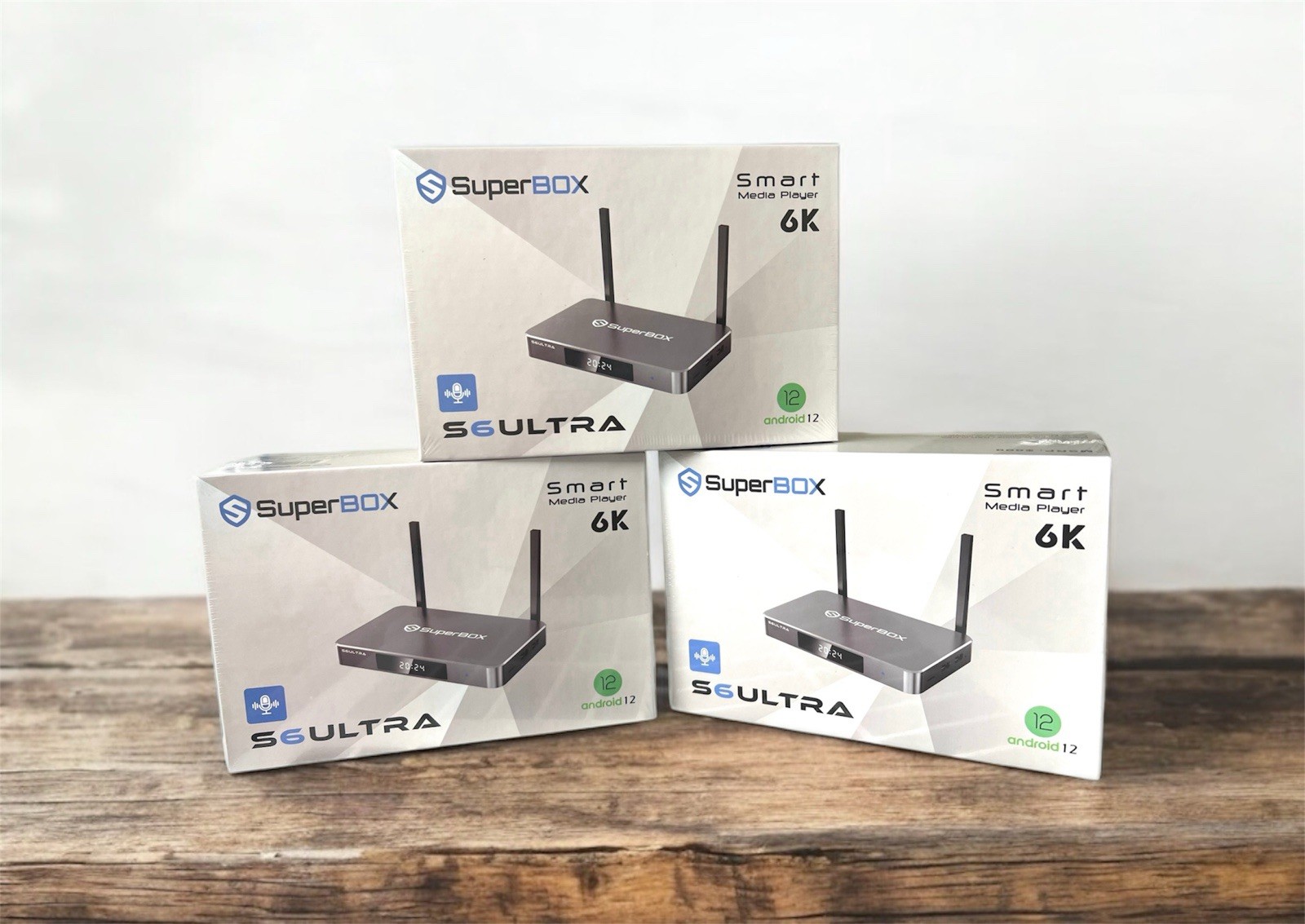 2025 Model Superbox S6 Ultra, UltraHD TV Box Wi-Fi  With Bluetooth Voice Cammand