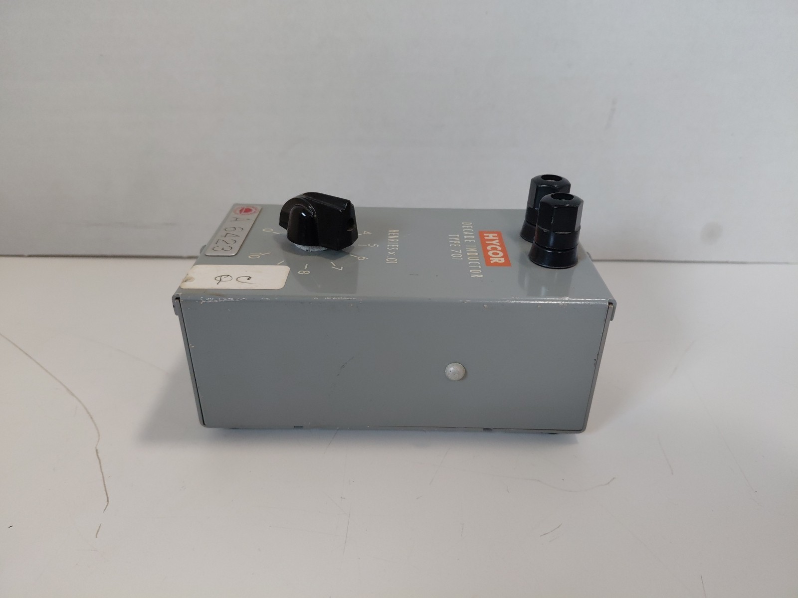Vtg Used Hycor Decade Inductor Type 701 Untested Sold As Is
