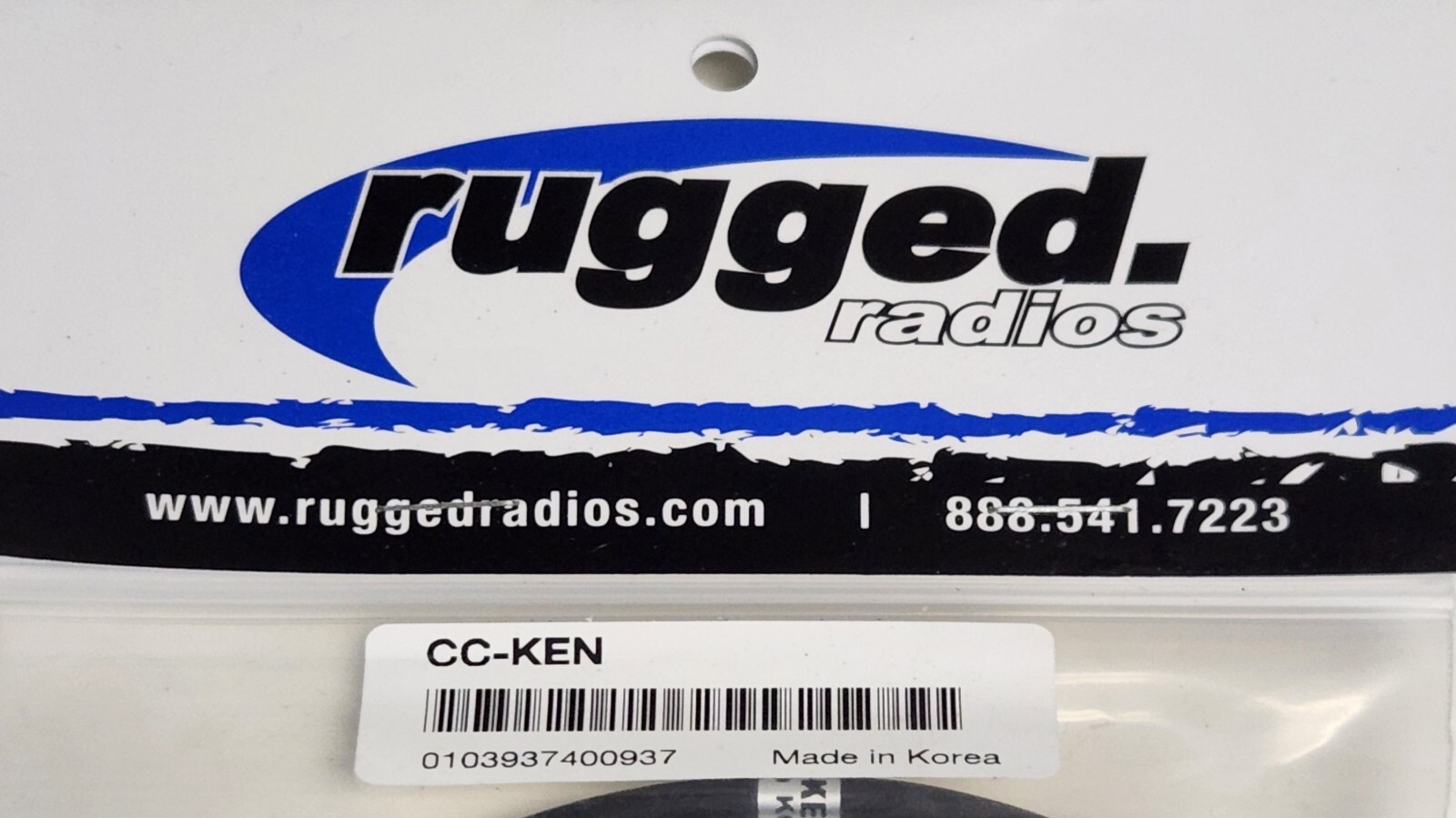 RUGGED RADIOS CC KEN 2 Pin to 5 Pin Headset Cable Cord CC-KEN Kenwood V3 Baofeng