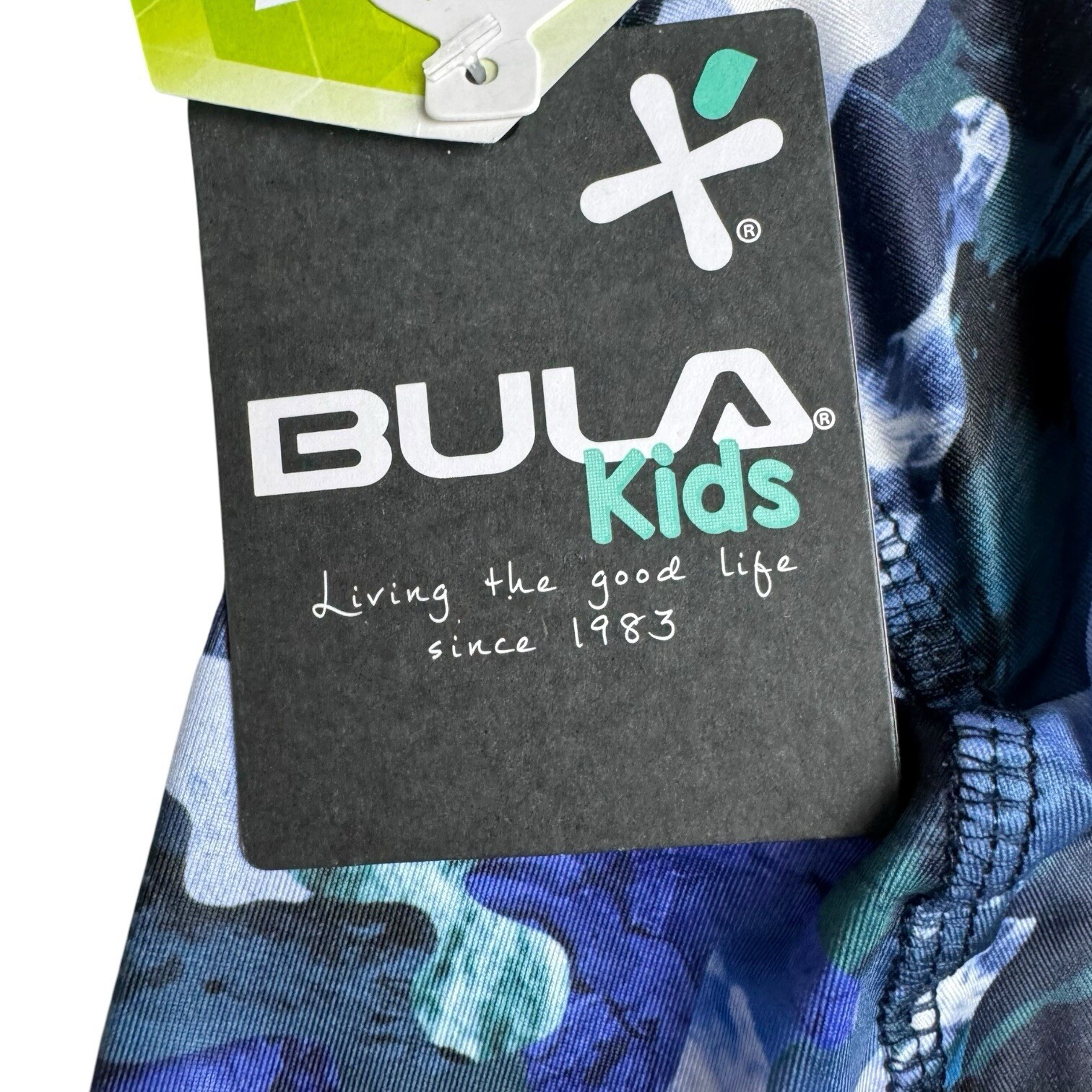 Bula Kids Sharp Print Balaclava Blue Black Camo One Size NWT