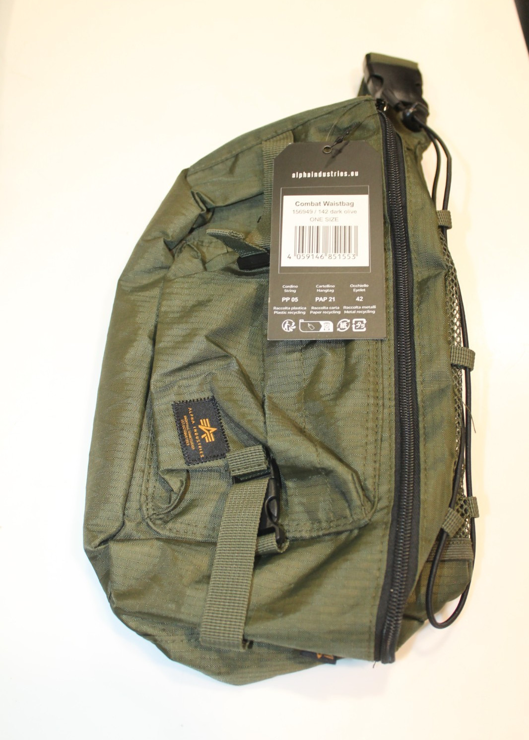 Alpha Industries Lutte contre La Waistbag 146949/142 Olive Foncé