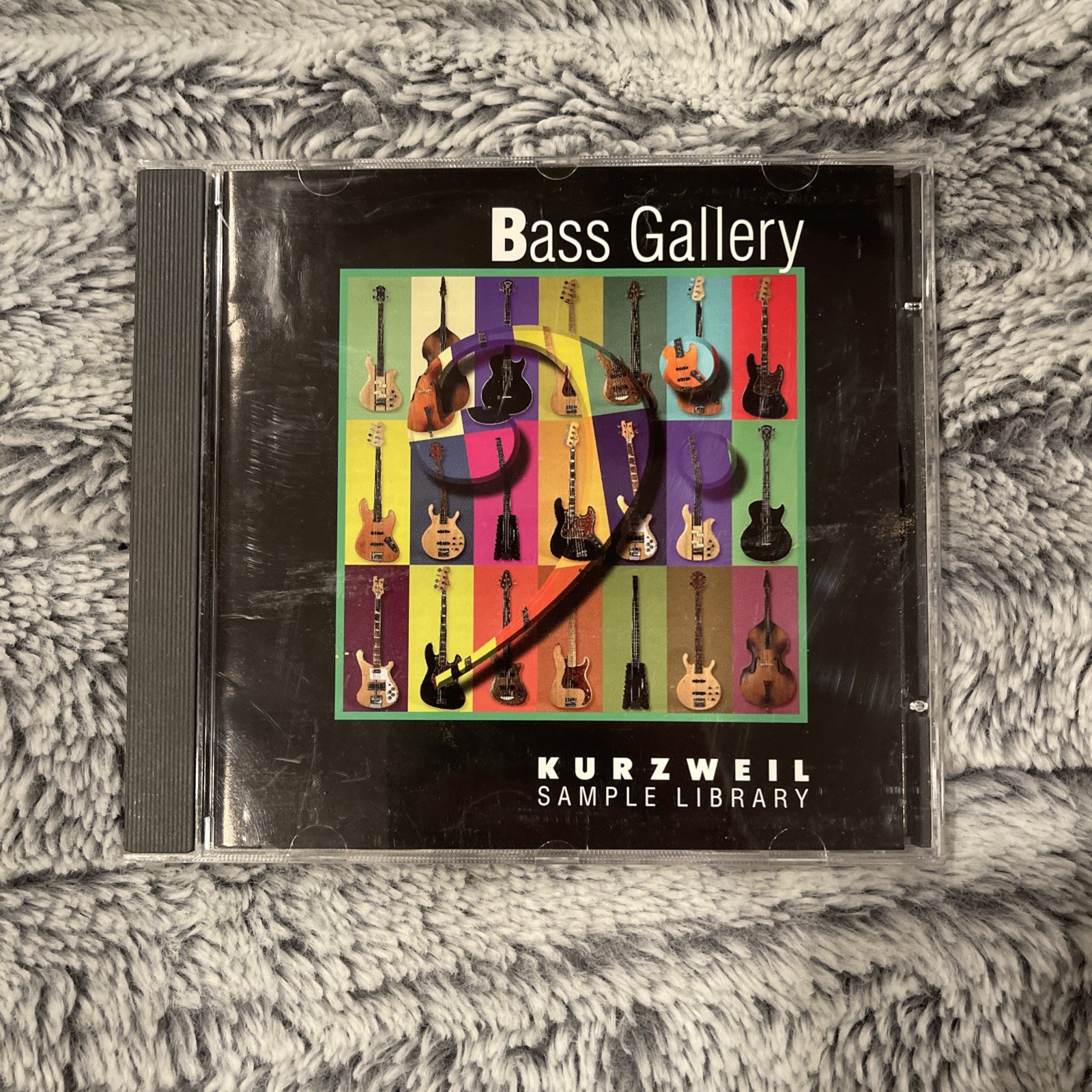 Kurzweil Sample Library. Bass Gallery 1998. CD ROM
