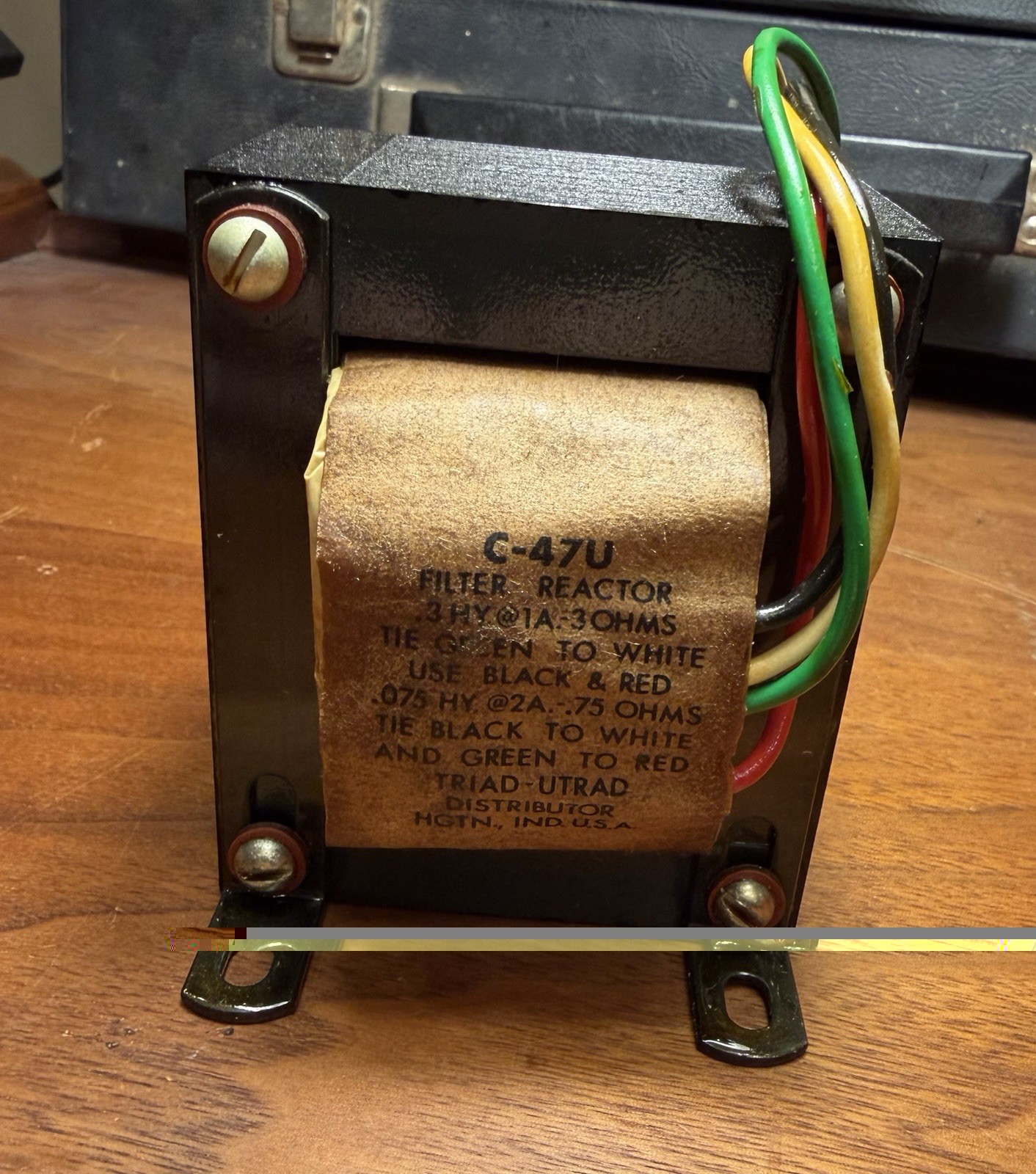 Triad C-47U Filter Reactor Smoothing Filter Choke Transformer NOS