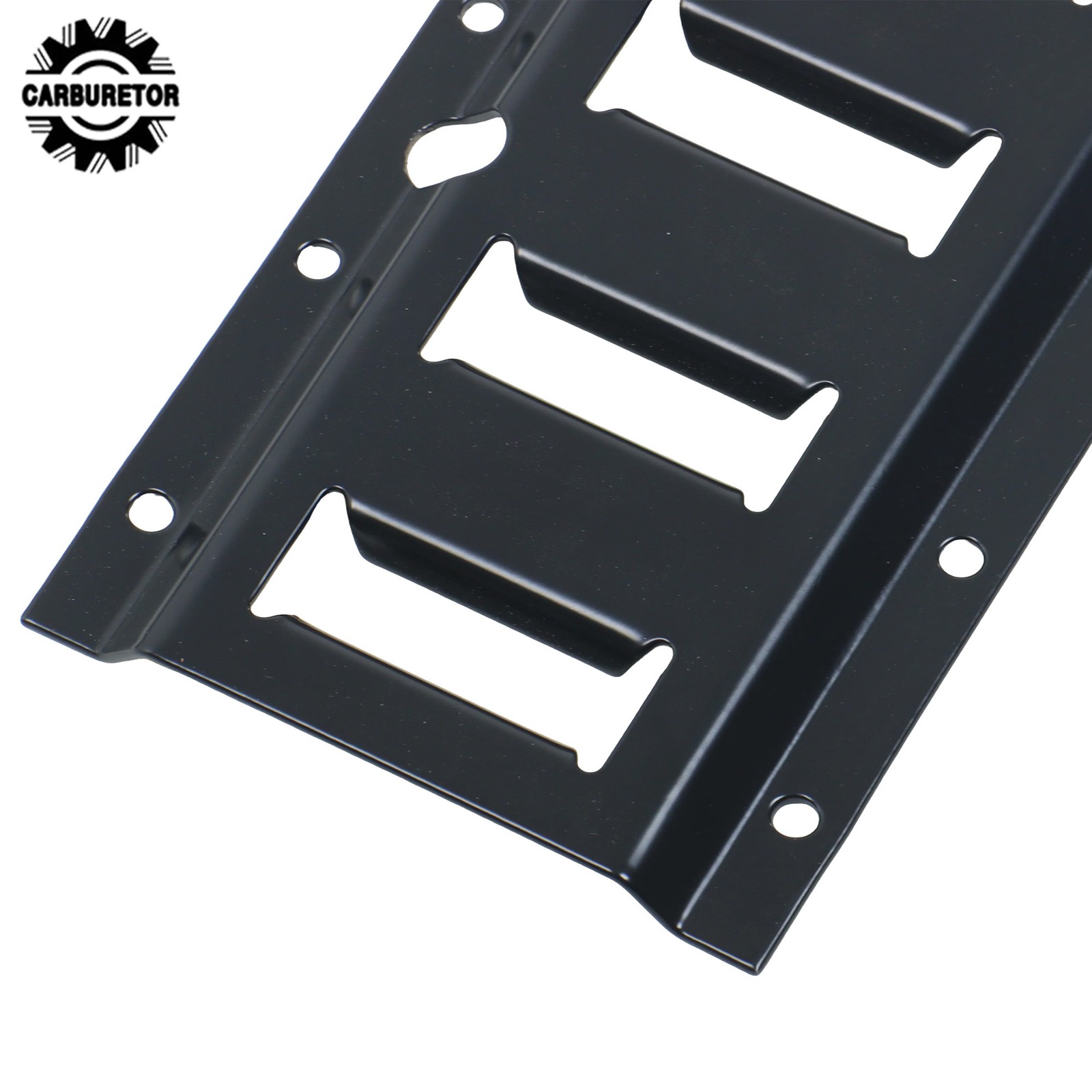 8 Feet Long E Track Rails Black Finish 5 Pack For Cargo Management System