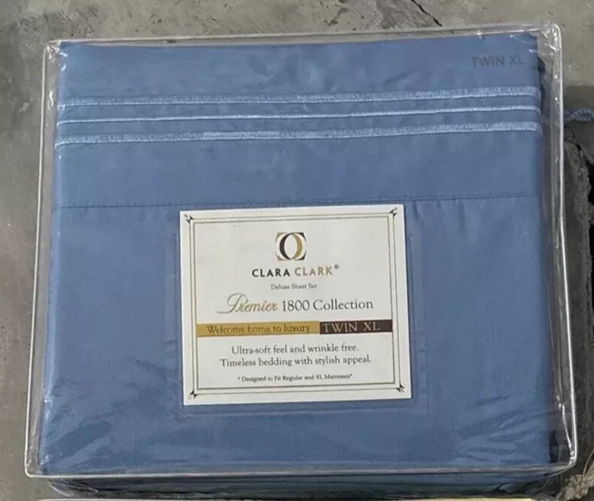 1800 Series 4 Piece Bed Sheet Set Hotel Luxury Ultra Soft Deep Pocket Sheets Set