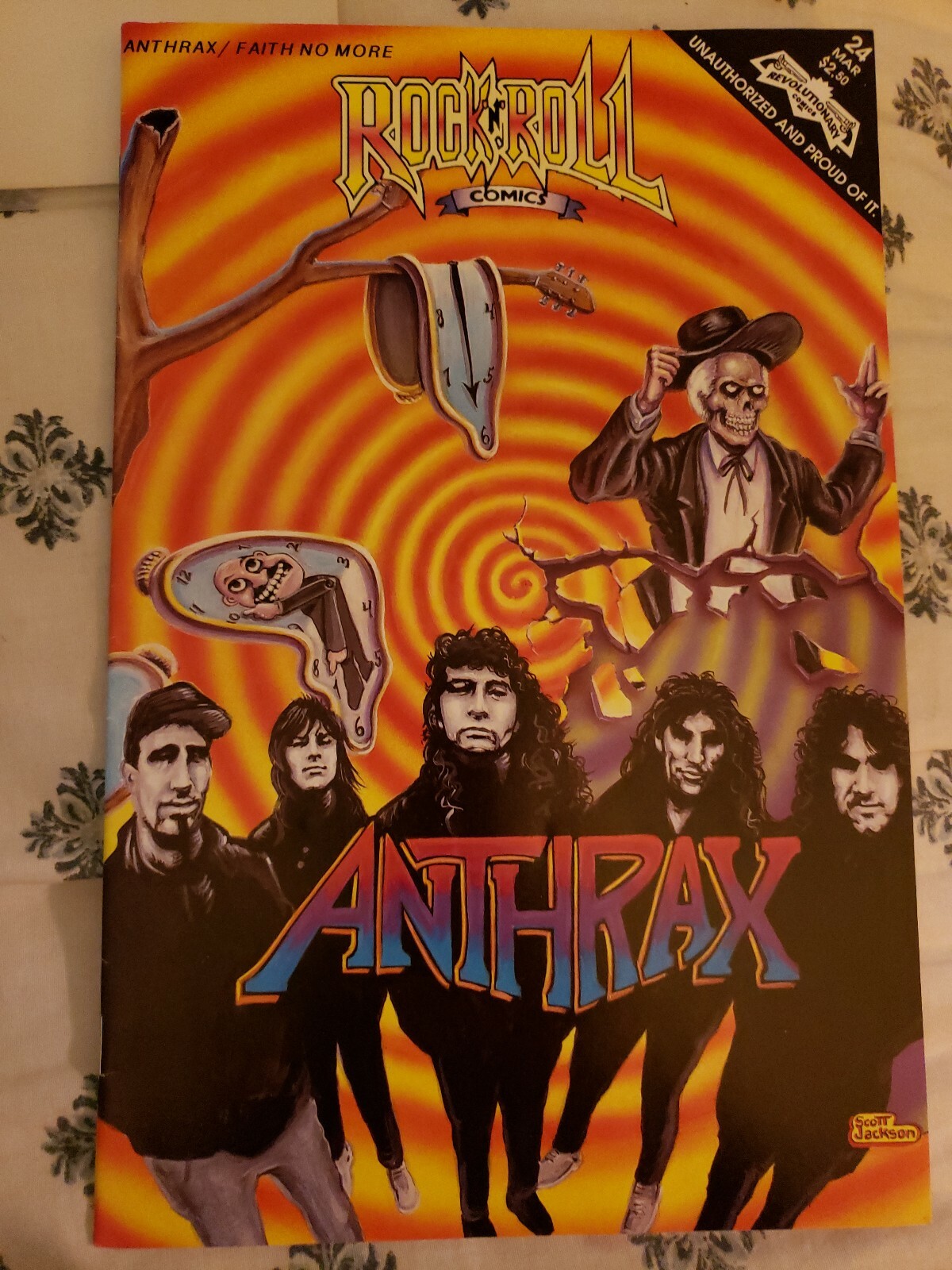 Anthrax / Faith No More 1991 Rock N' Roll Revolutionary Comics #24 First Edition