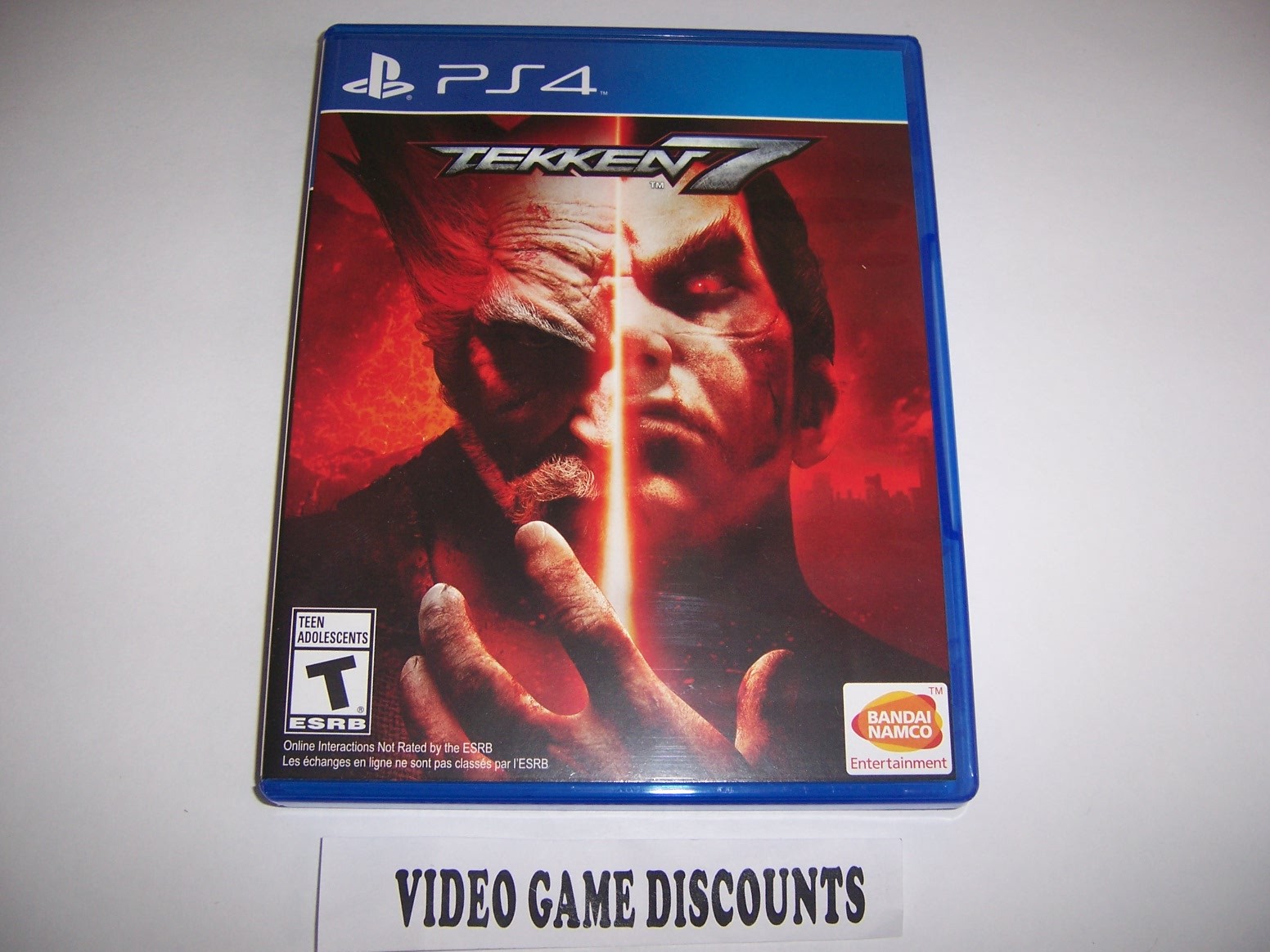 Original Box Case Replacement Sony PlayStation 4 PS4 TEKKEN 7 SEVEN