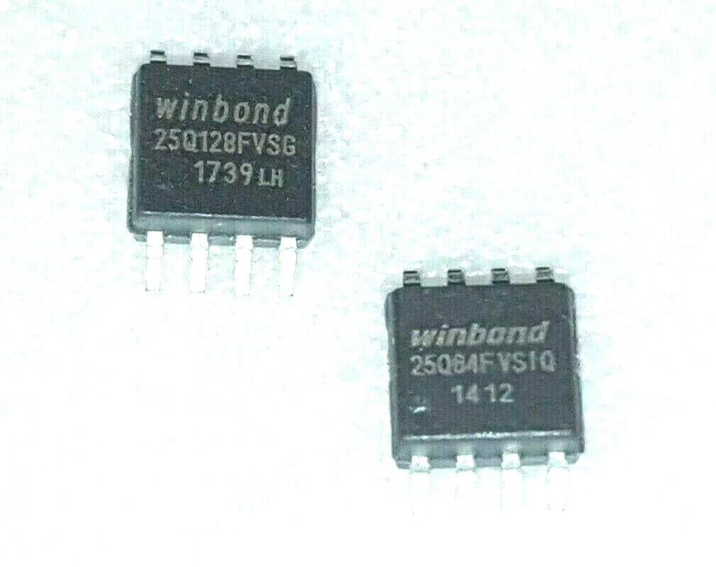 Dual (2x) Bios chip's for HP ZBook 15 G3, 17 G3  For Motherboard: APW50 LA-C381P