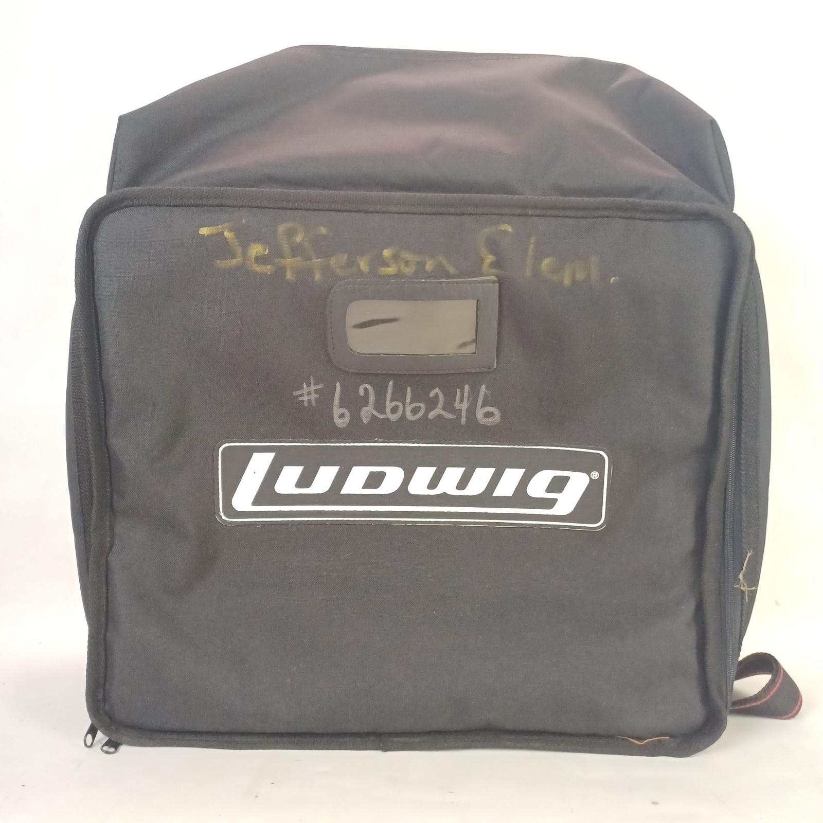 Ludwig 5x14" Snare Drum Case/Bag Soft-Shell Backpack/Shoulder Straps Block Logo