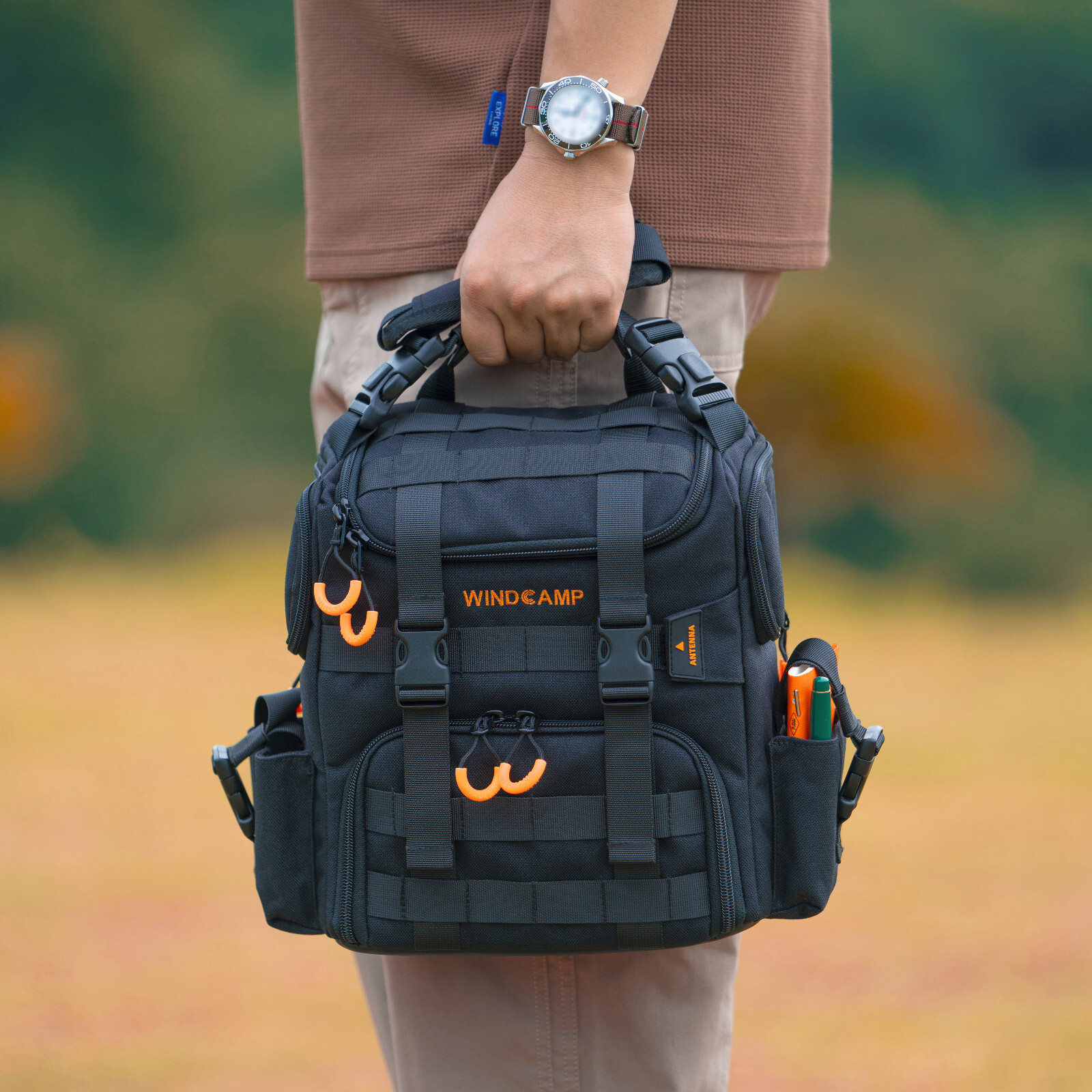 WINDCAMP Radio Cases for ICOM IC-705 Field Pack  Compatible with LC-192 GO box