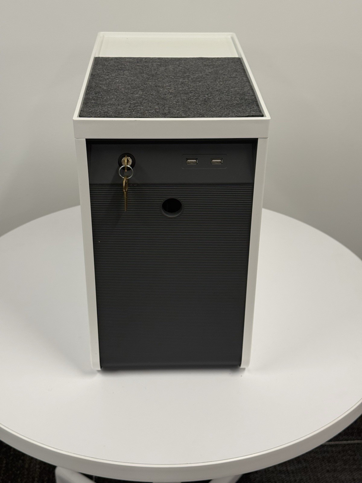 Steelcase SOTO Desk Mounted Personal Storage Unit White