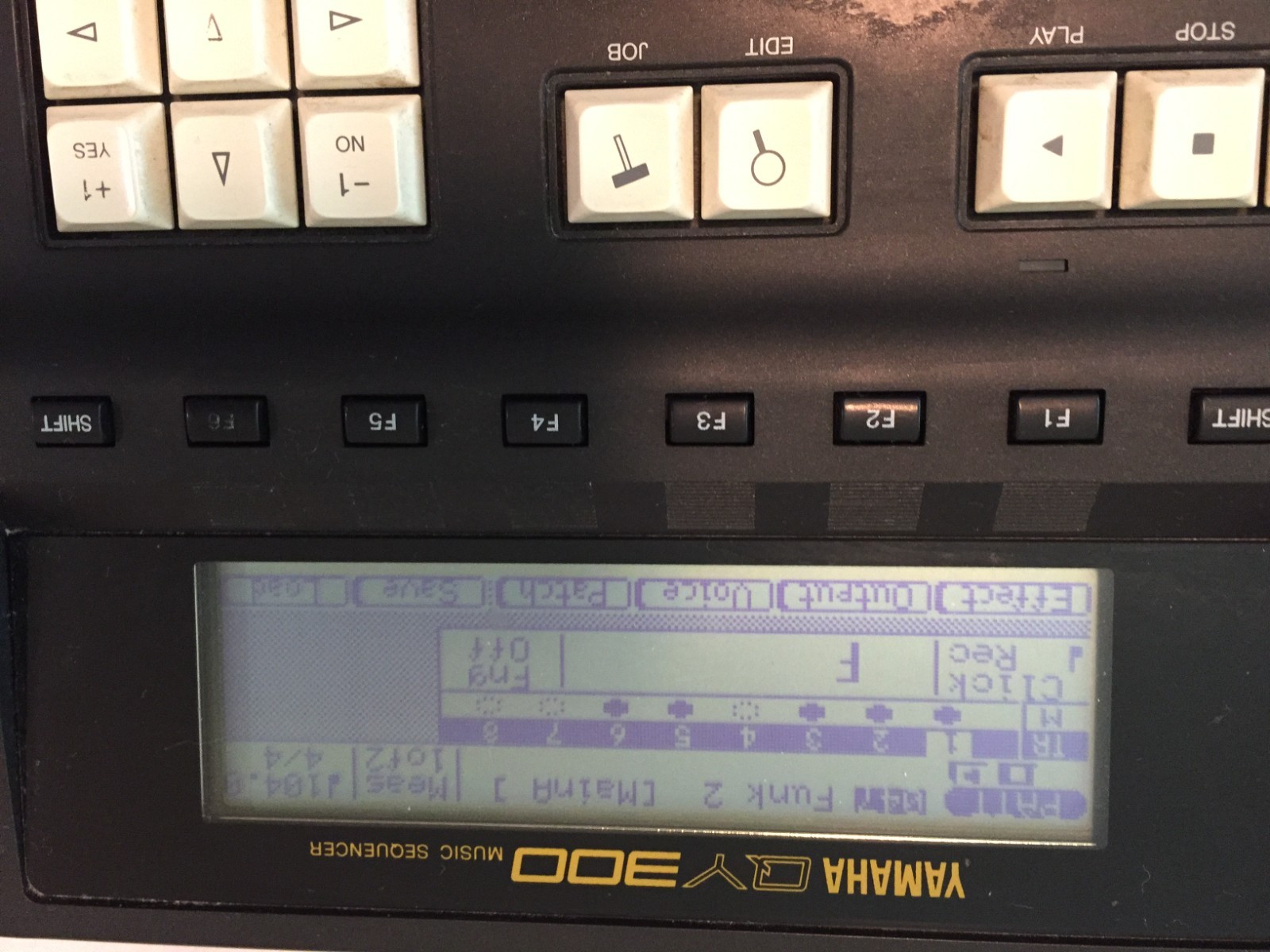 Yamaha QY300 Music Sequencer Rhythm Machine Sound Module WORKS- DISC DRIVE ISSUE
