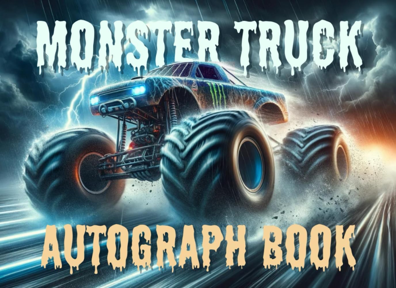Monster Truck Autograph Book: Collect Signatures/Autographs and Photos of Monste