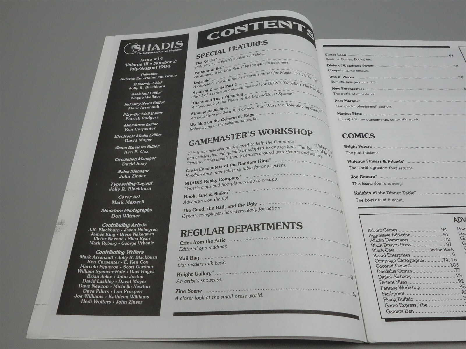 Shadis Magazine: Issue # 14