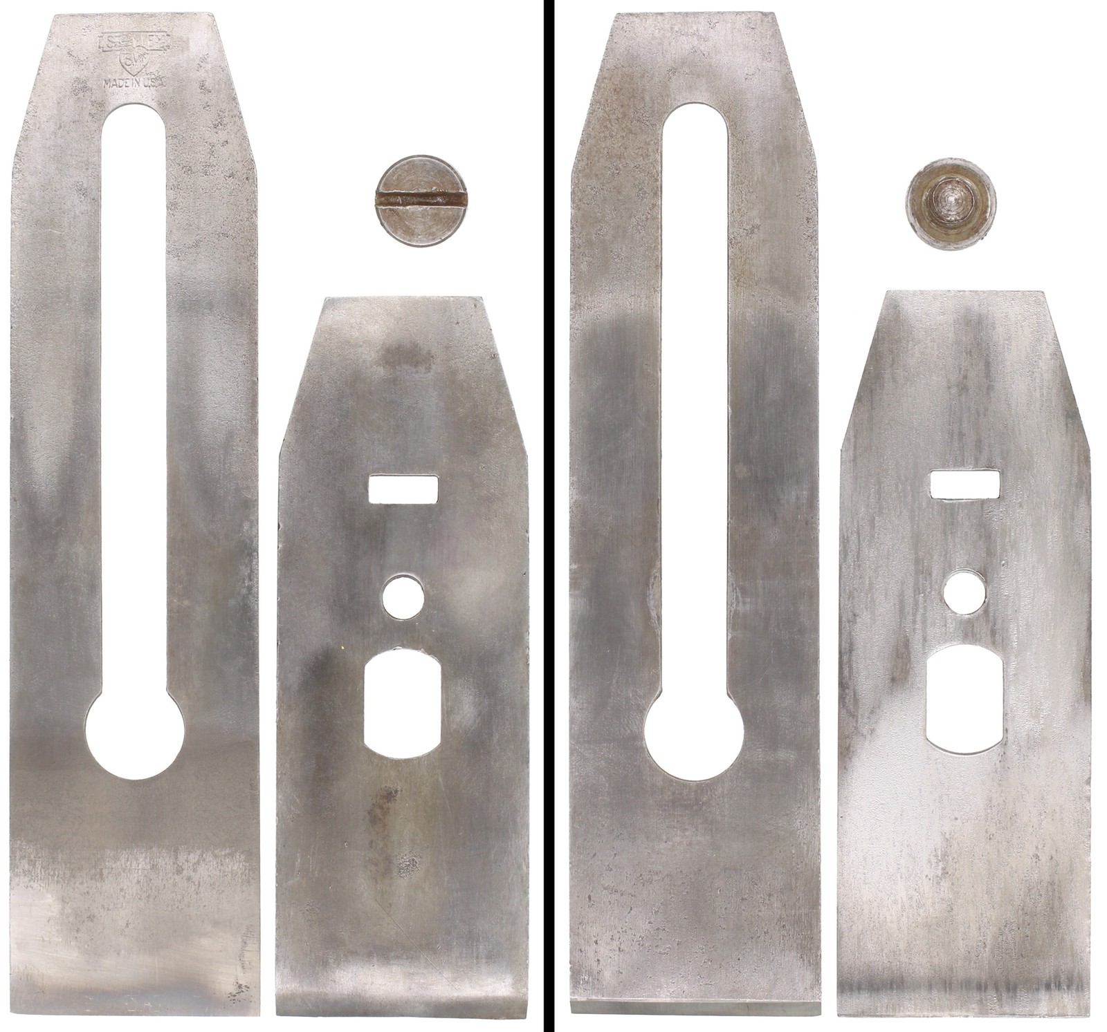 Orig. 1 3/4" Iron Chip Brkr. for Stanley No. 3/5 1/4 Planes - mjdtoolparts