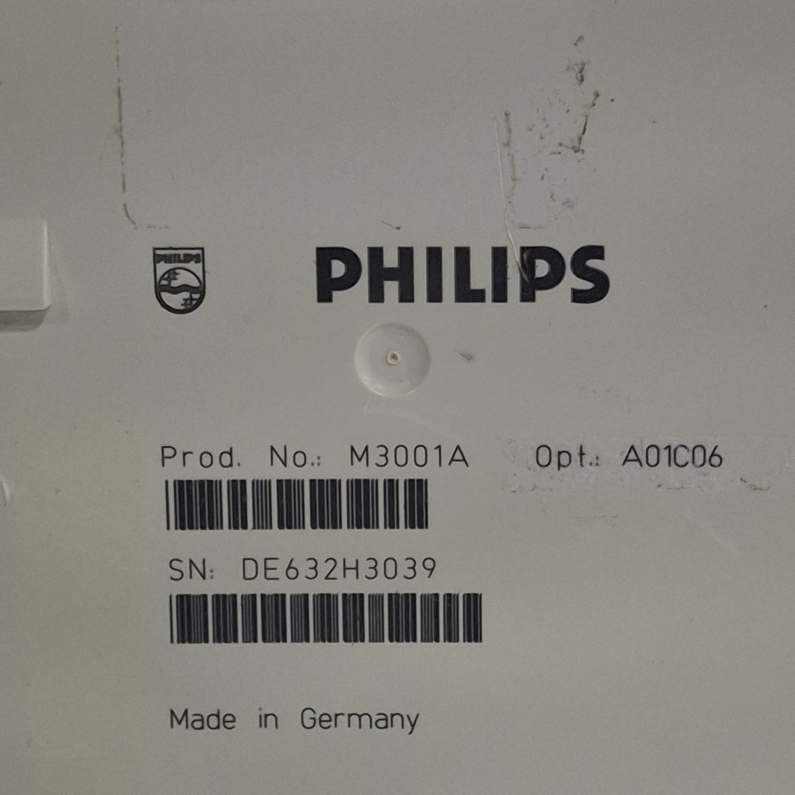 Philips M3001A-A01C06 Fast SpO2, NIBP, ECG, Temp, IBP MMS Module
