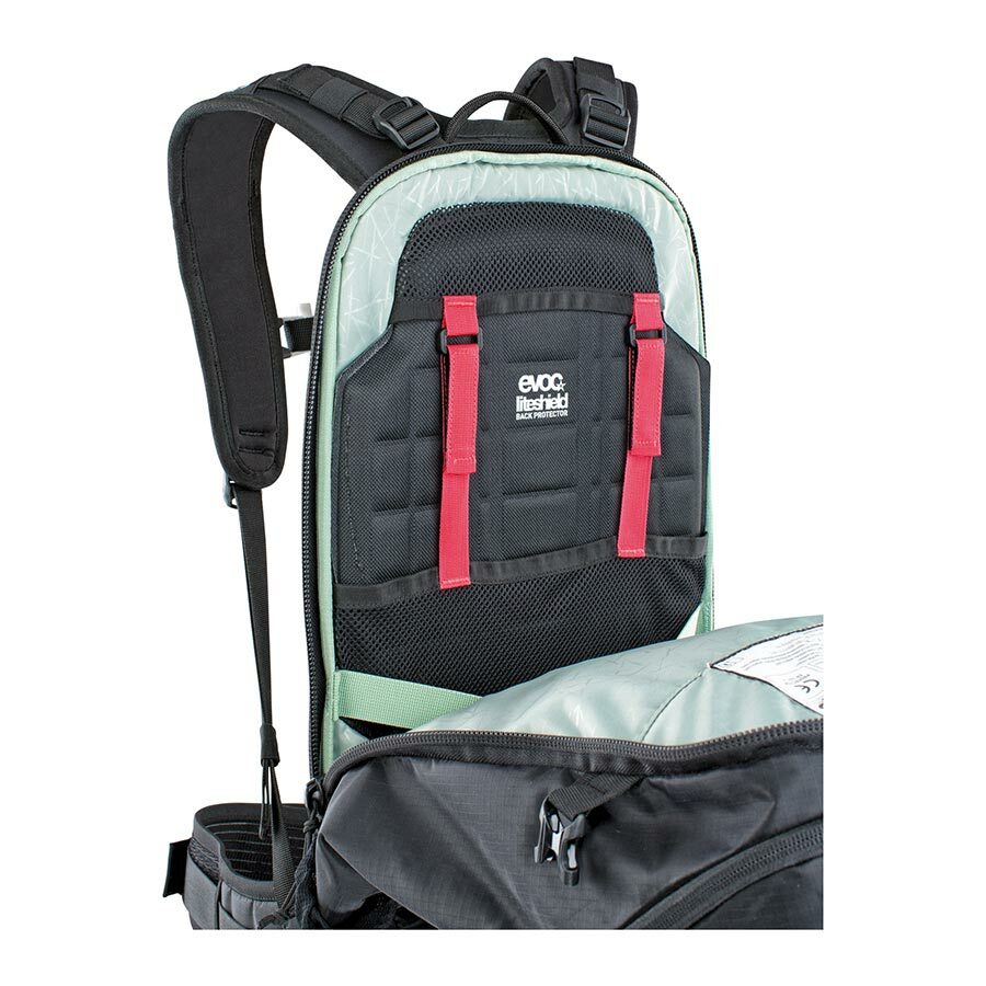EVOC, FR Trail E-Ride, Protector backpack, 20L, Black, ML