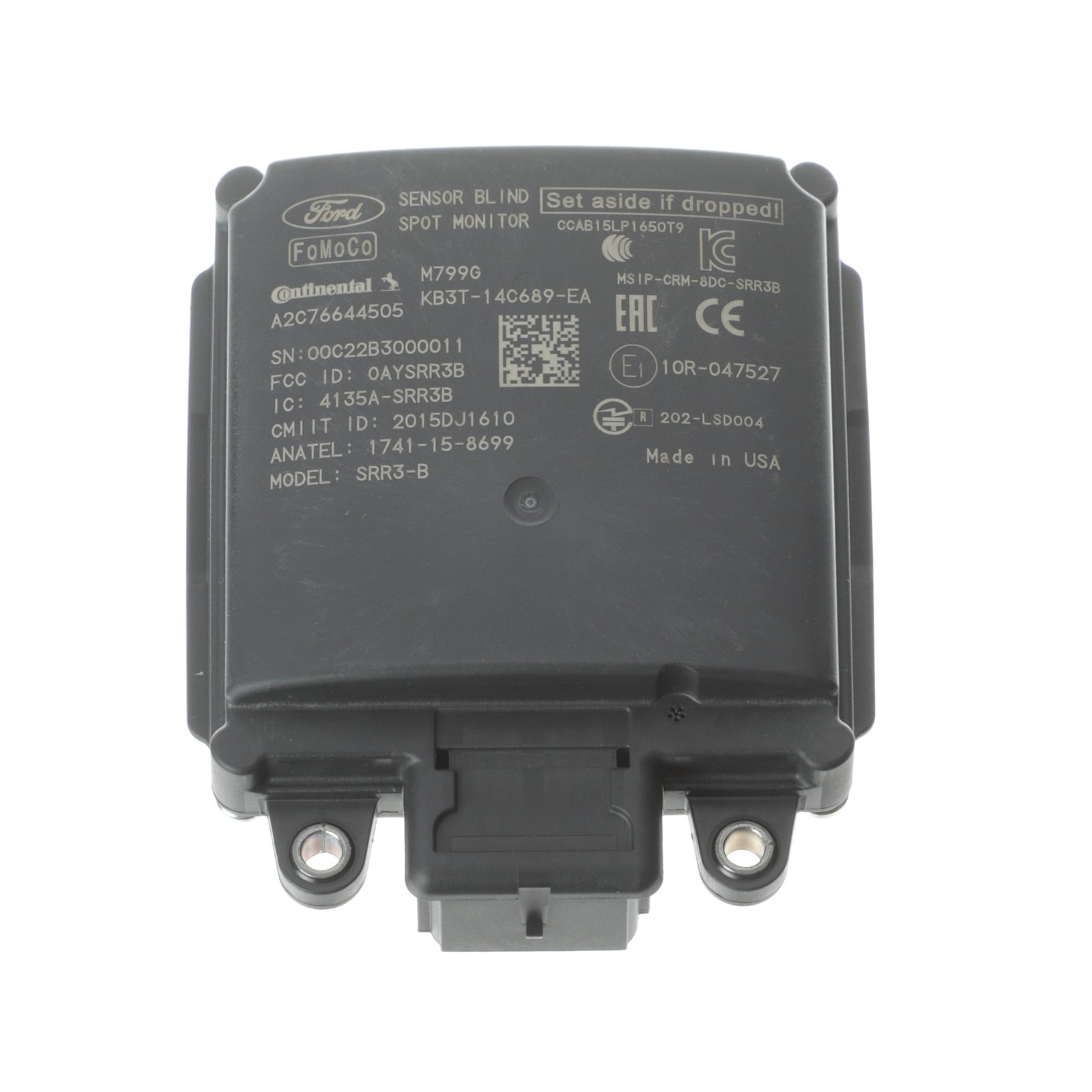 Genuine Ford 2022-2023 Transit-150/250/350/350HD Blind Spot Radar KB3Z-14C689-C