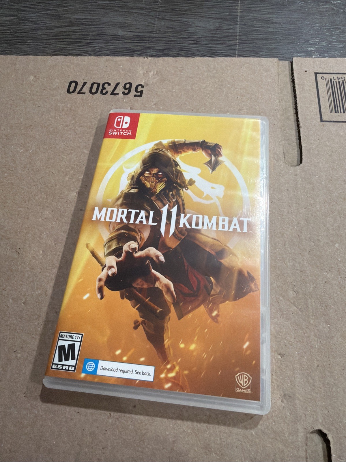 Mortal Kombat 11 - Nintendo Switch case only