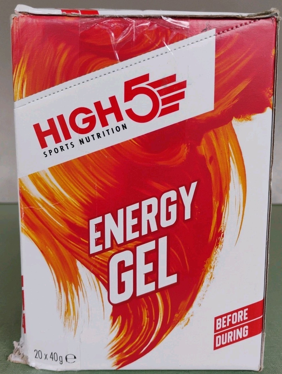 HIGH5 Energy Gels 40g Box of 20 Berry Exp 10/2026 Damaged Box