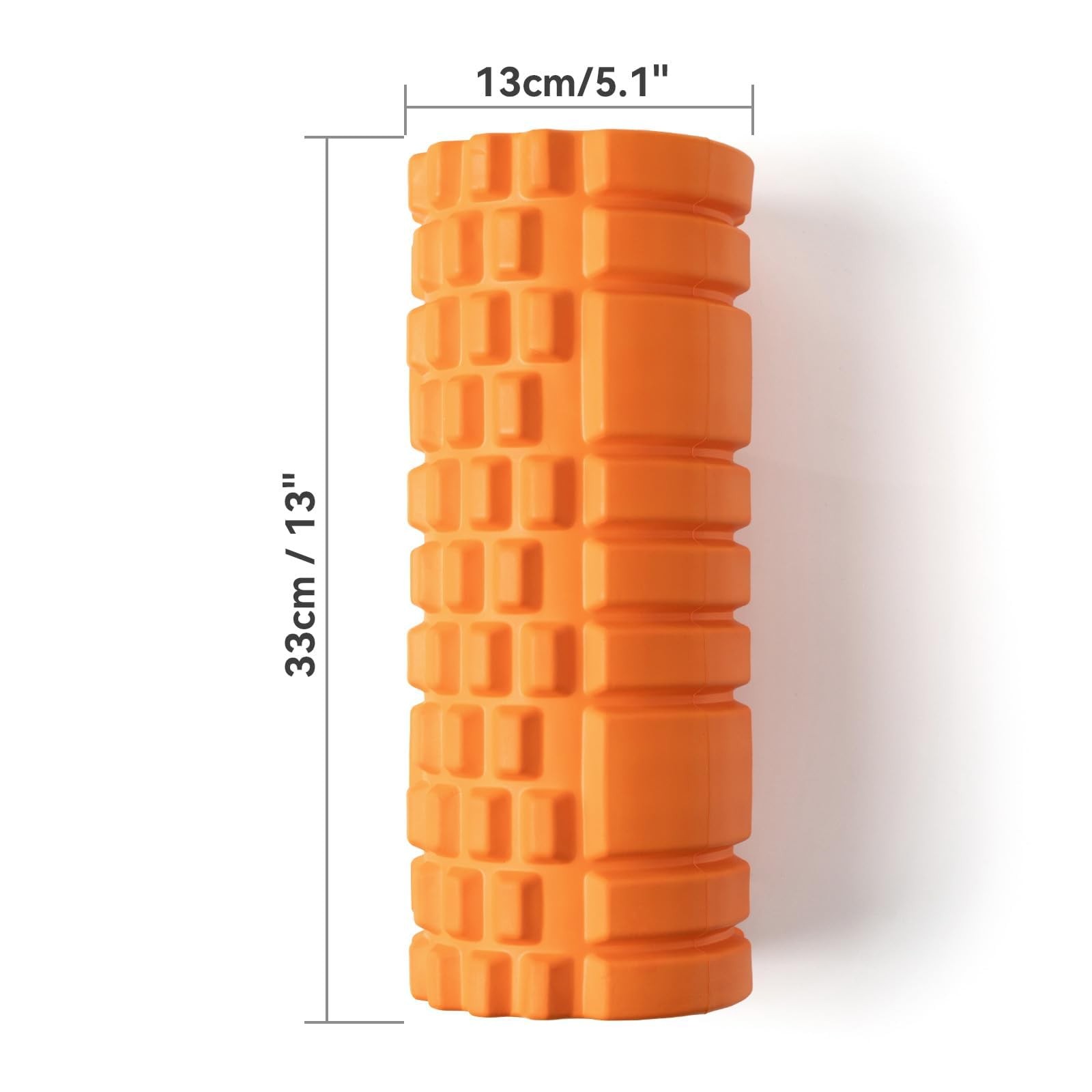 Foam Roller High Density 13" Exercise Roller for Deep Tissue Muscle Massage, ...