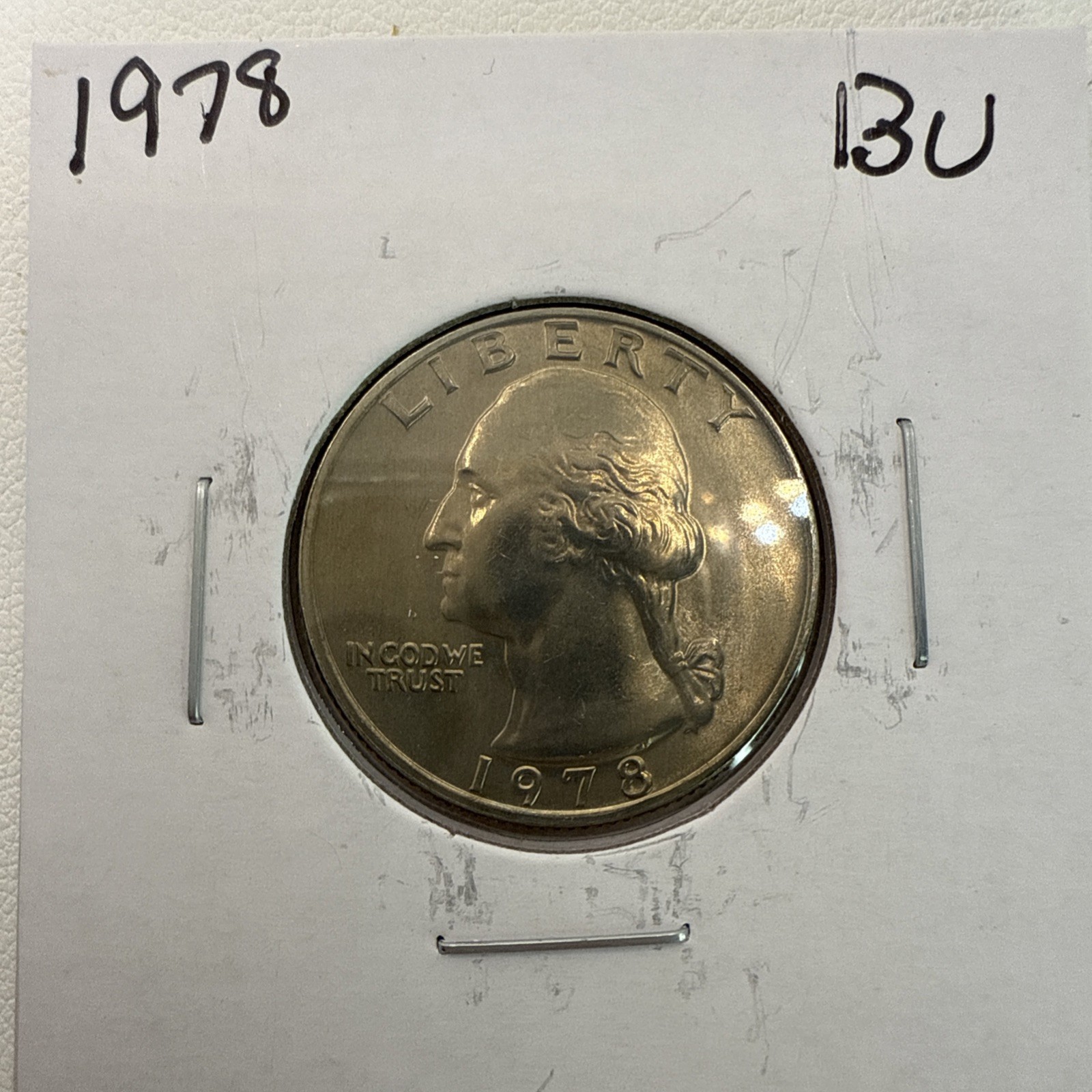 1978 Washington Quarter BU (Brilliant Uncirculated) Philadelphia Mint