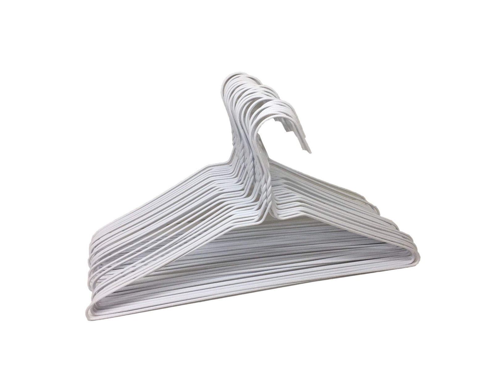 Pack of 30 Wire Hangers Steel Metal Drip Dry Coat Clothes Hangers -Metal coat...