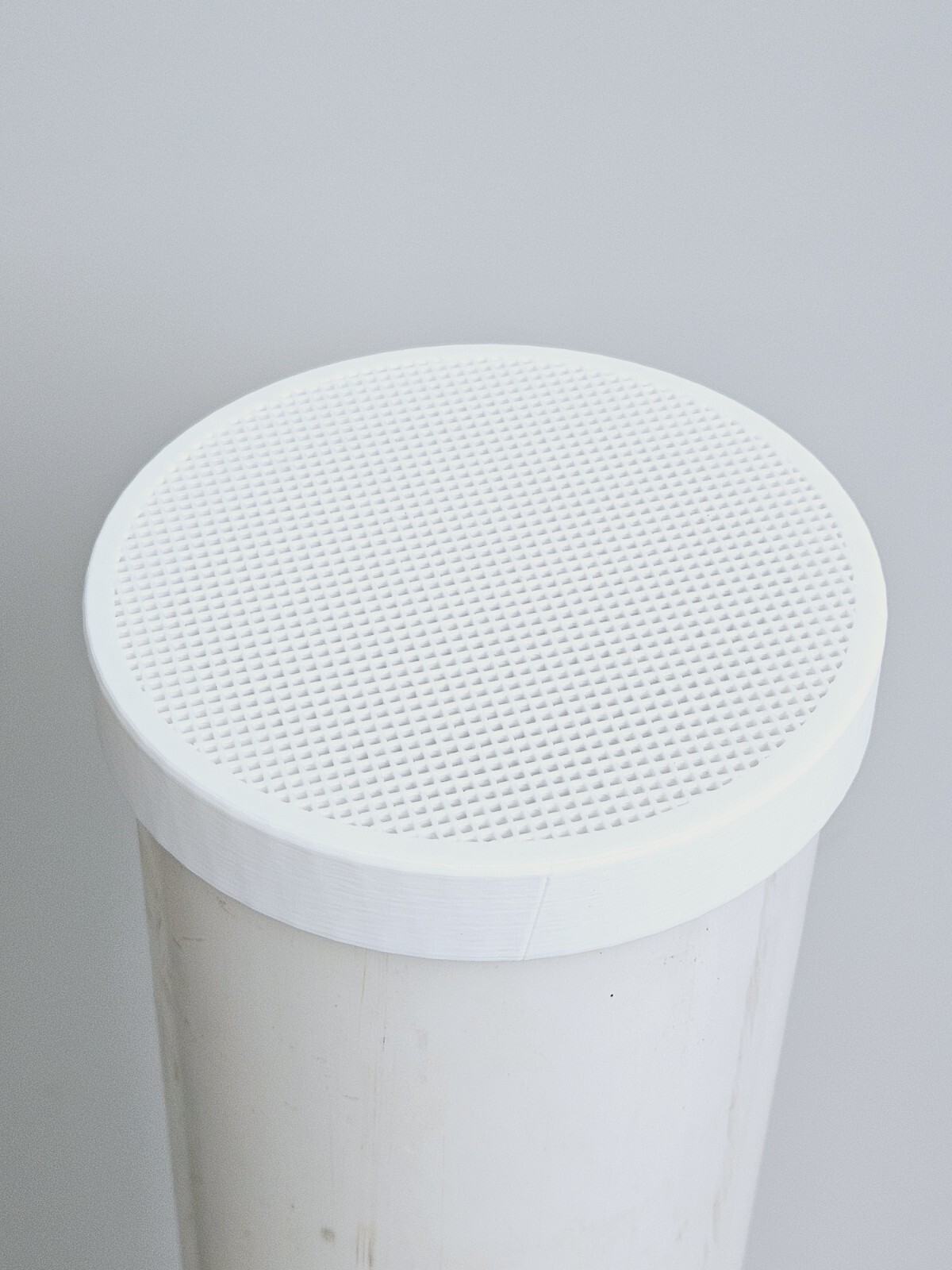 4" PVC Vent Screen, 4.50" ID, Fine Mesh, All Plastic fits on Outside of 4" Pipe
