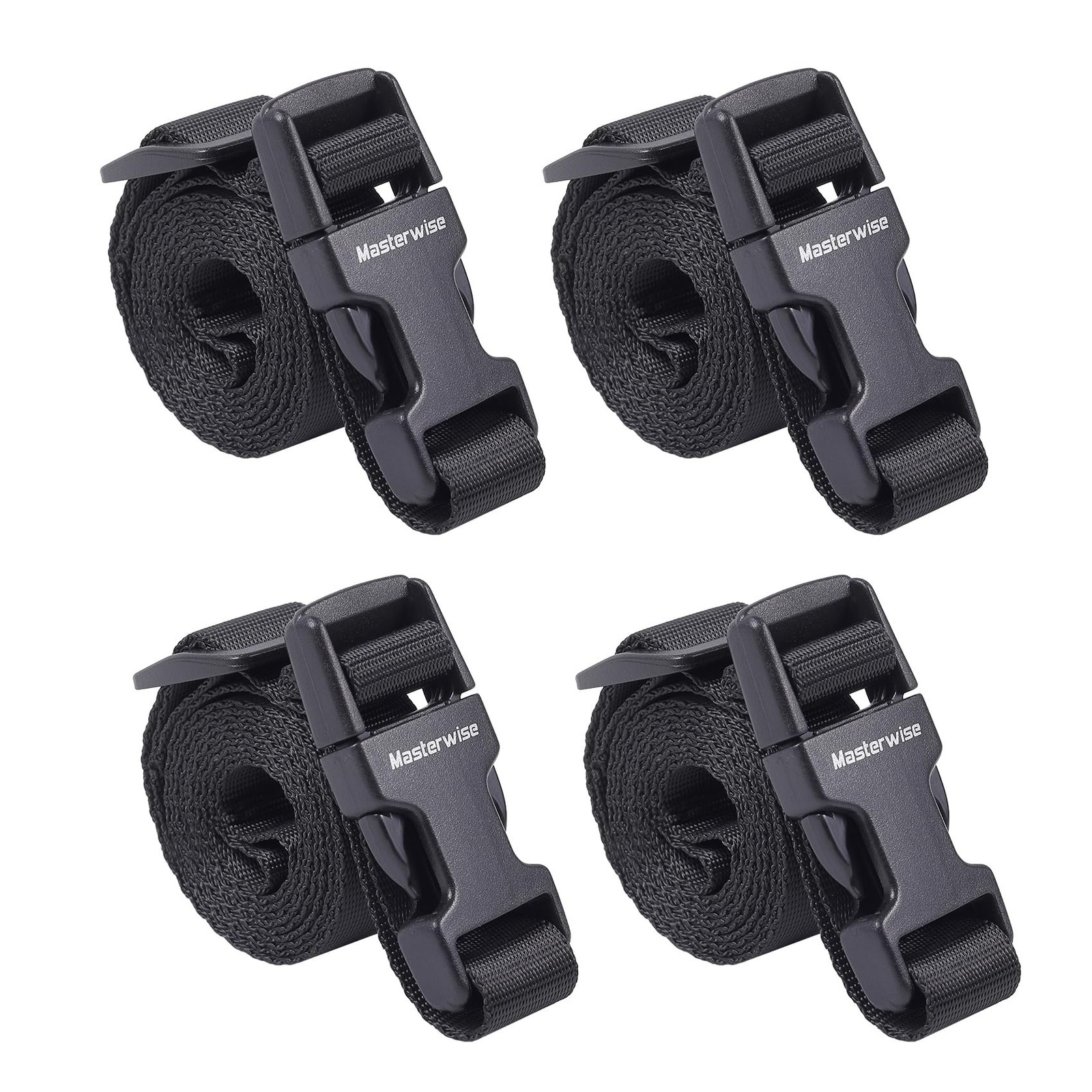 Buckle Straps with Clips, Adjustable Nylon Straps with Buckle, Packing Straps