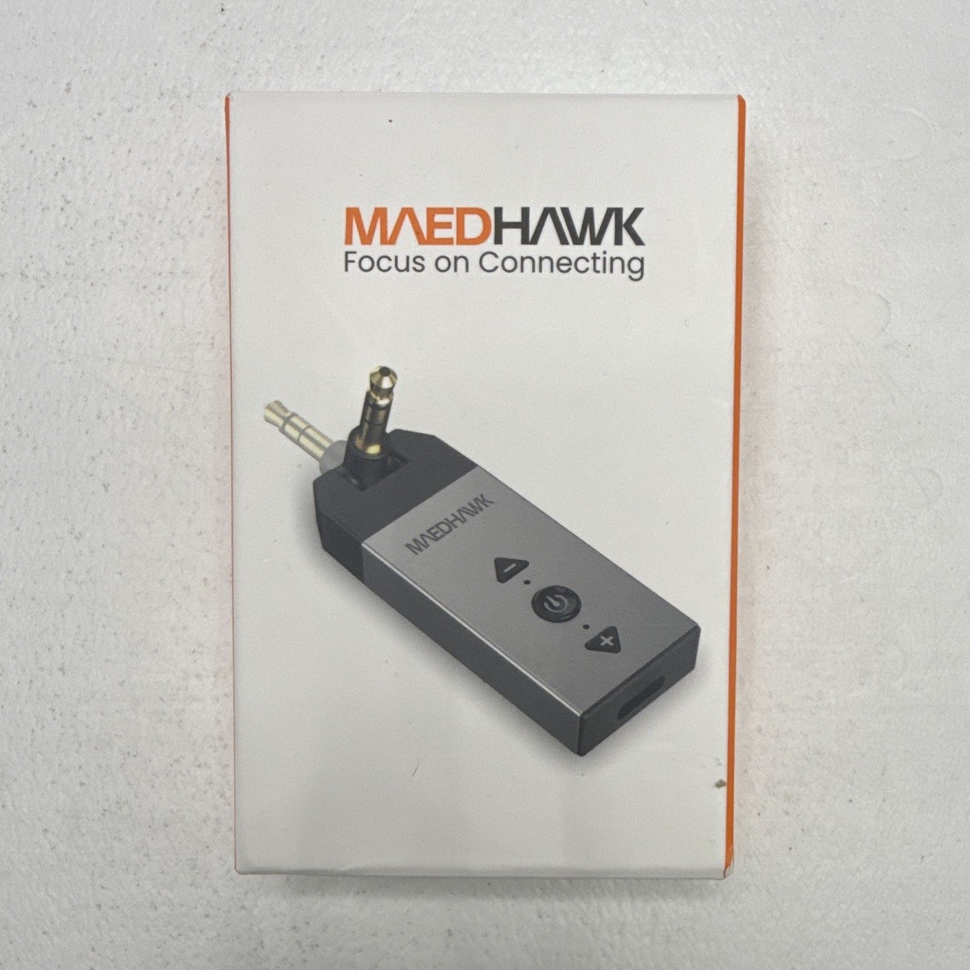 MaedHawk X4 Pro Bluetooth v5.0 Car AUX 3.5mm Adapter Hands-Free Calling