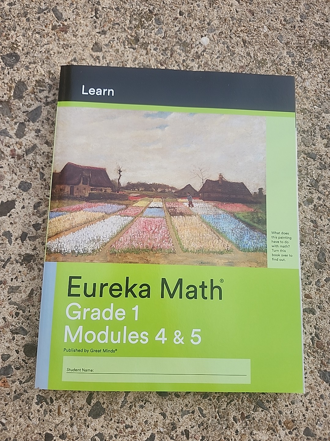 Eureka Math Grade 1 Mod. 4 & 5 Student Learn Workbook Homeschool