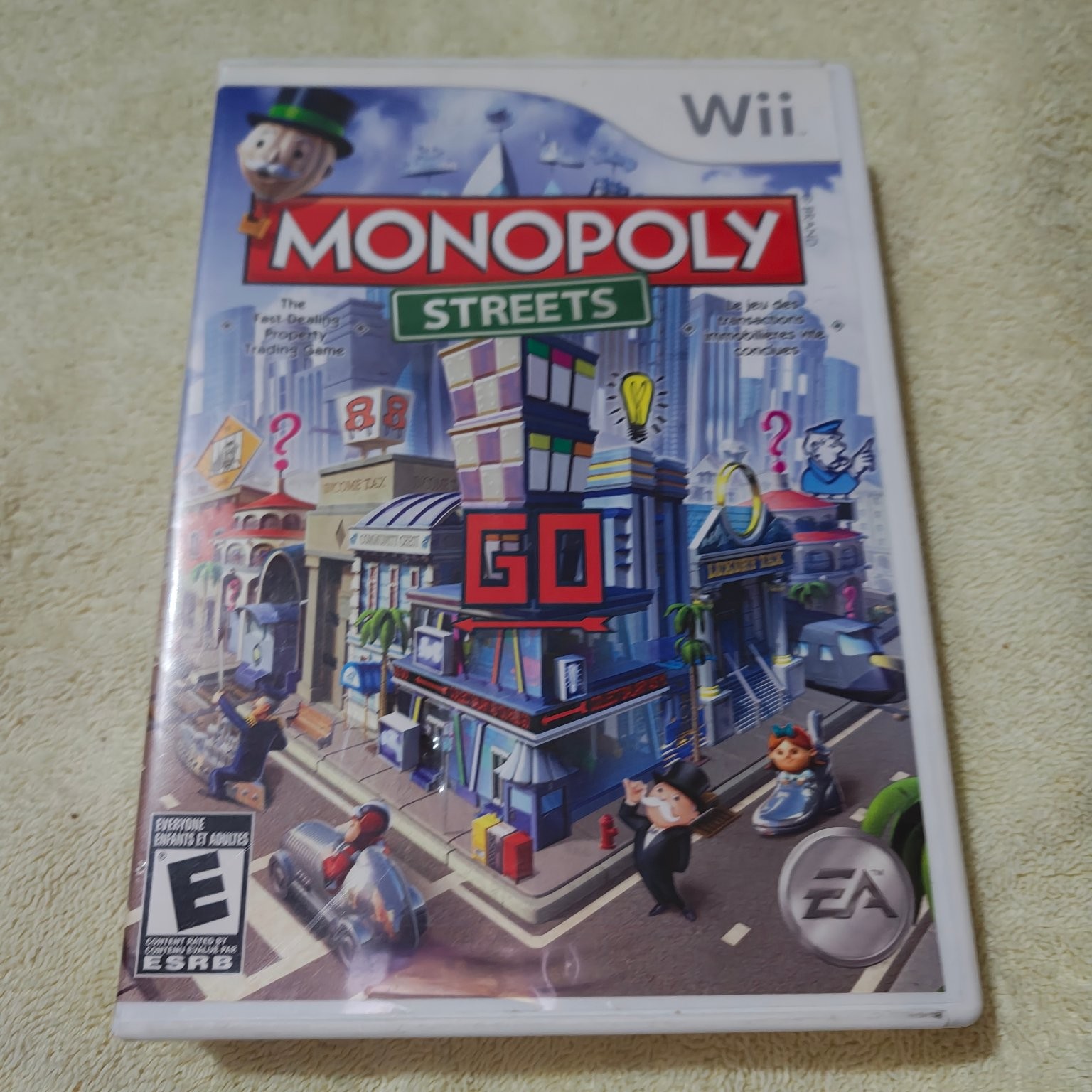 Monopoly Streets Standard Case Wii EA Electronic Arts
