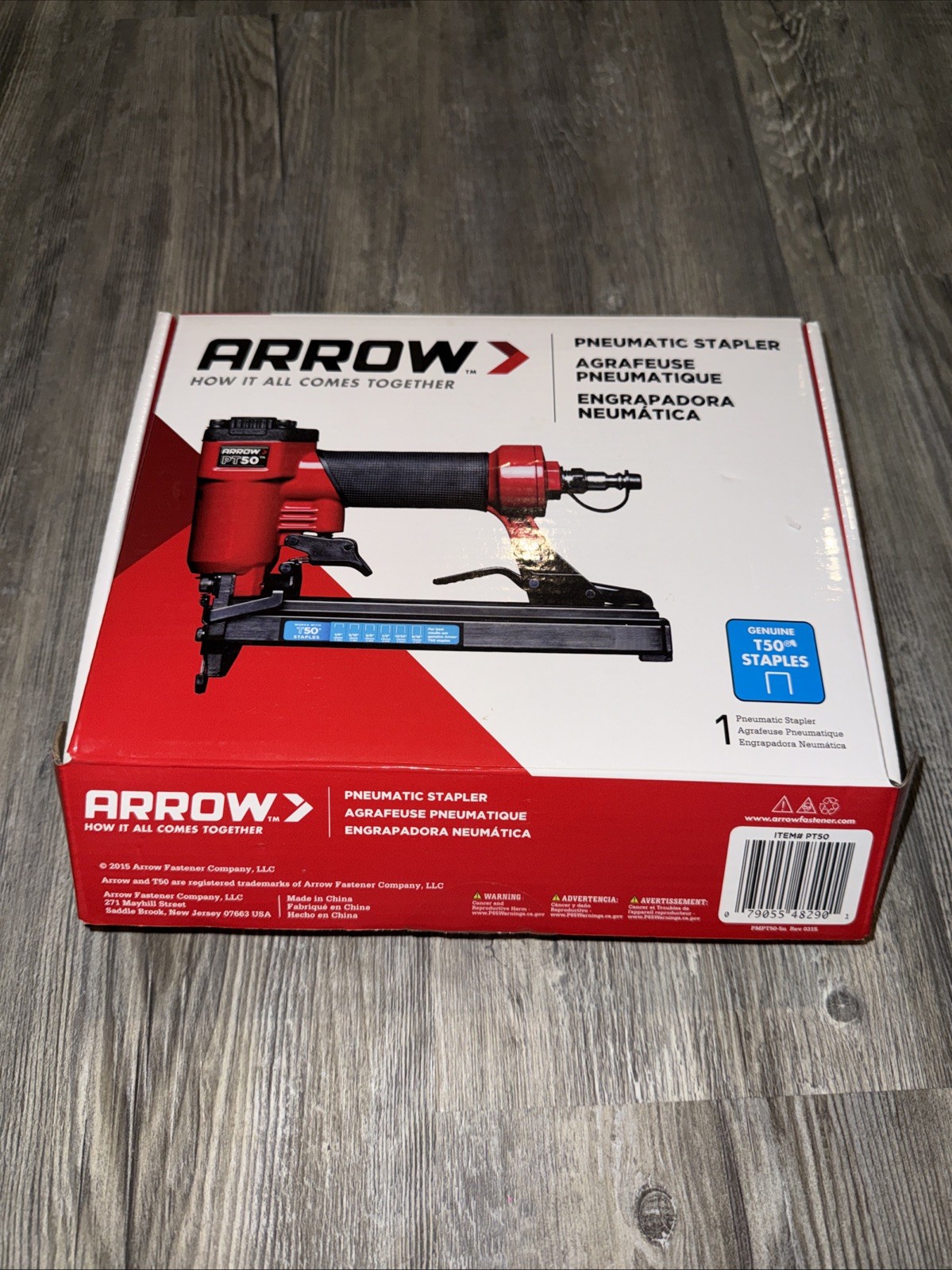 Arrow PT50 Pneumatic Staple Gun