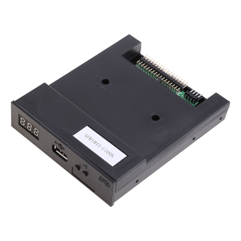 SSD Floppy Drive 3.5in 1.44MB USB Floppy Drive Emulator Plug N for Play Easy