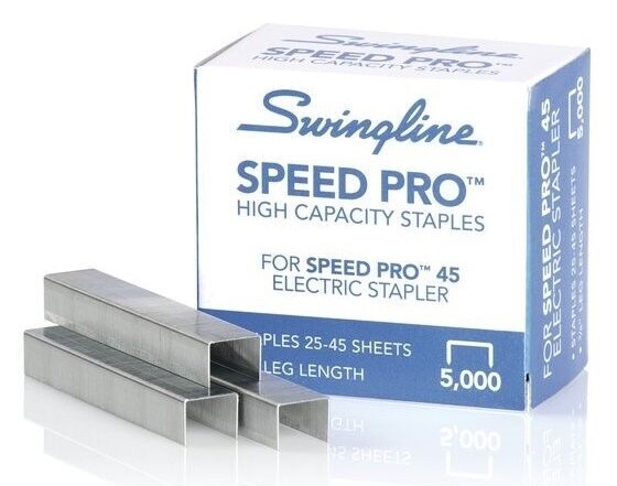 Swingline Speed Pro Stapler High Capacity Staples Part # 35465, 5000 per Box