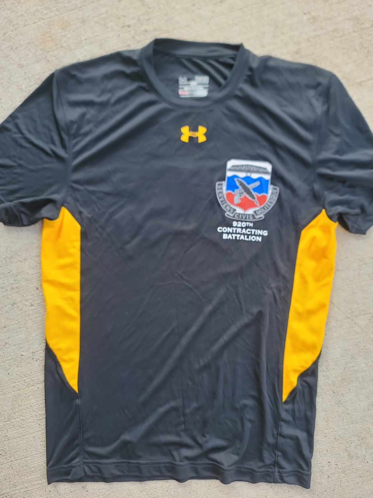 Army company shirt 920th CBN SOCCER JERSEY Size M 626 725 726 733 739